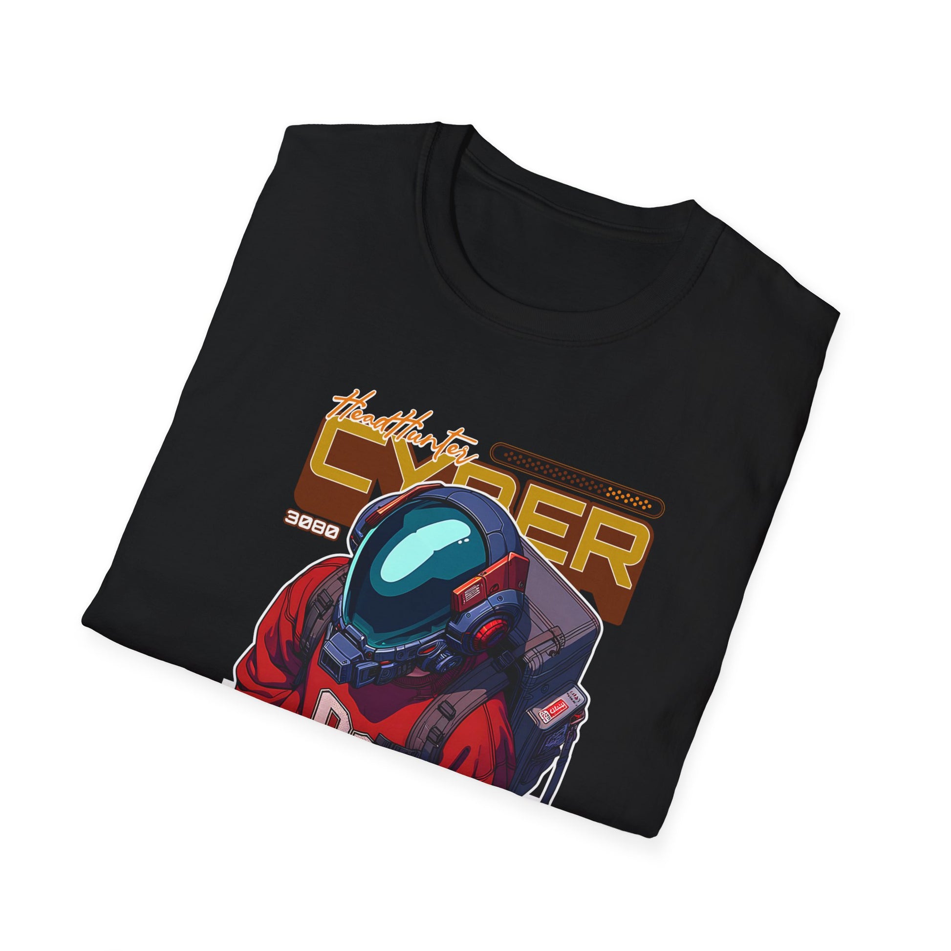 Cyber Astronaut Graphic T-Shirt — Futuristic Streetwear Tee