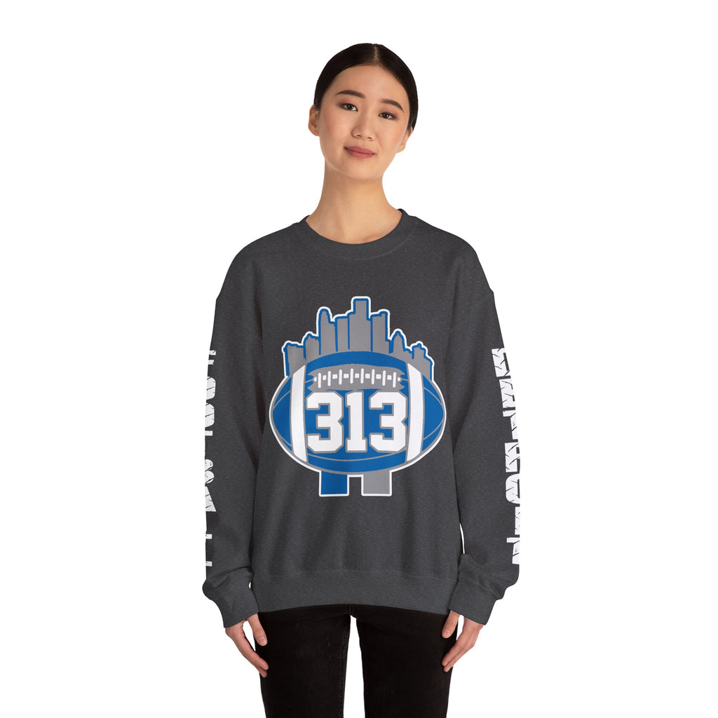 313 foot ball Crewneck Sweatshirt
