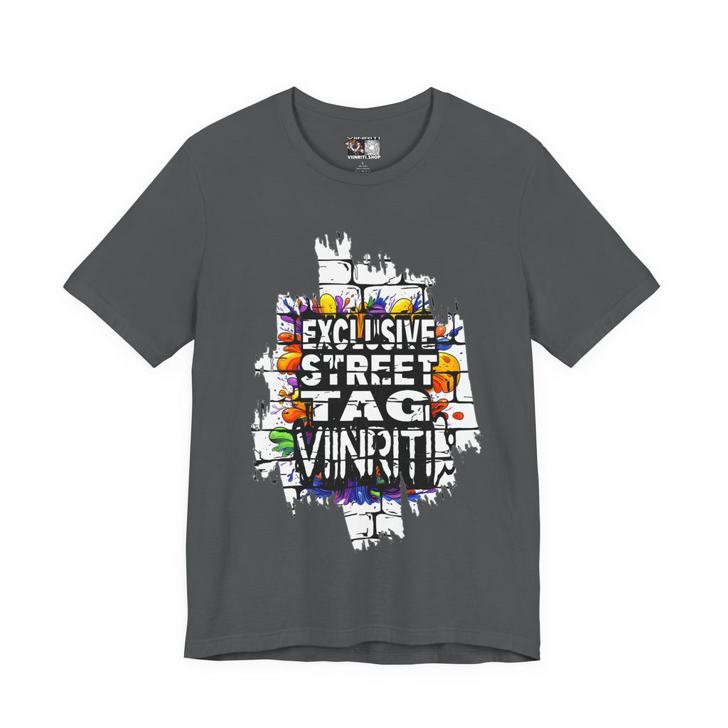 Viiriti Exclusive Street Tag Graffiti T-Shirt — "Exclusive Street Tag Vinnit" Urban Art Tee