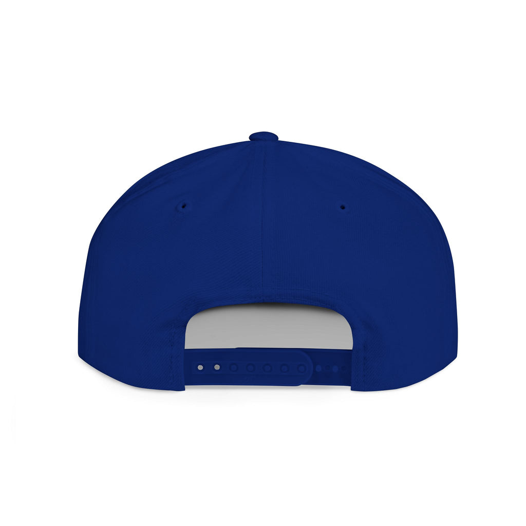 V Flat Bill Snapback Cap