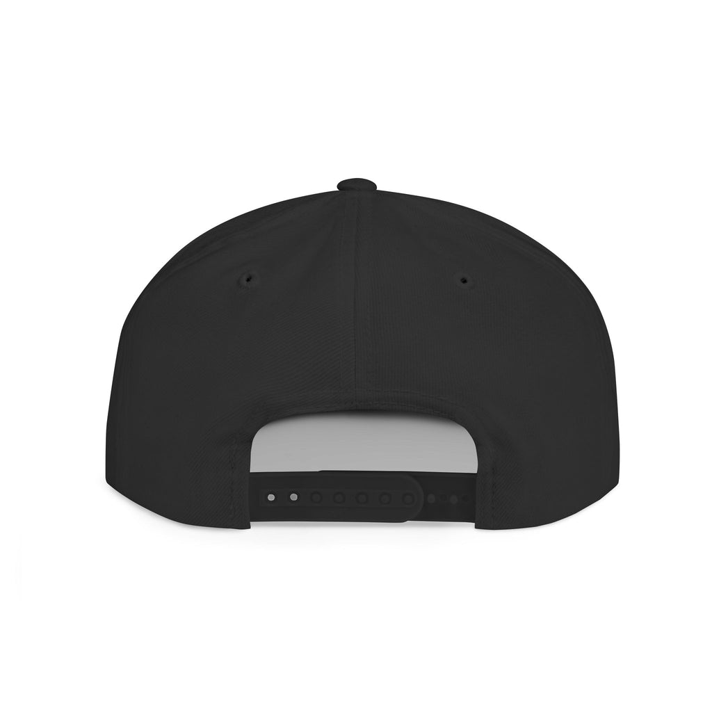 V Flat Bill Snapback Cap