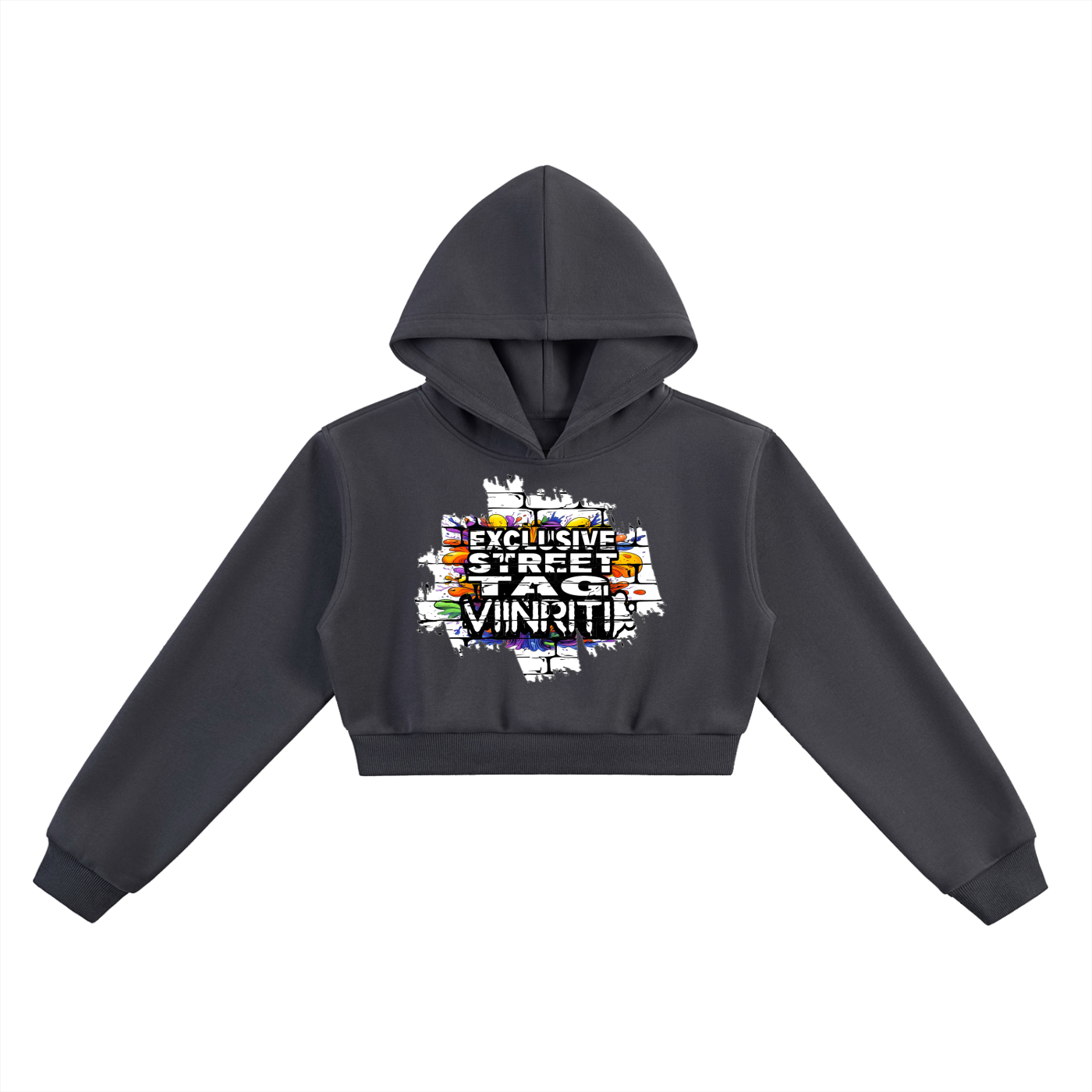 """""VIINRITI EXCLUSIVE Essential Cropped Hoodie