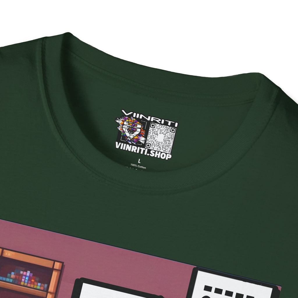 Gamer Room T-Shirt — "I'm Trying to Play the Game" Retro Pixel Art Tee