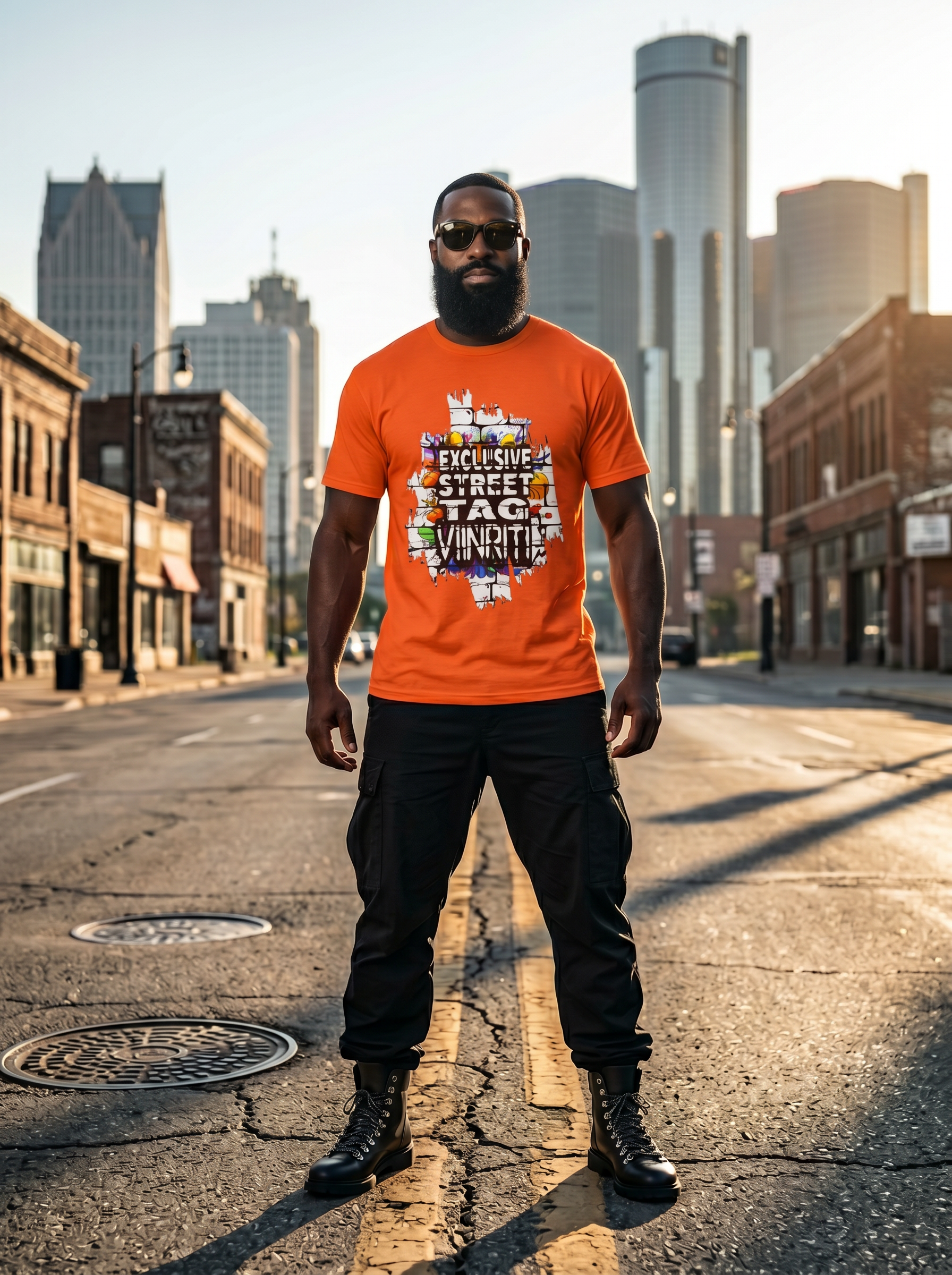 """"Viinriti Street Tag Graffiti Tee — "Exclusive Street Tag Vinniti" Graphic T-Shirt