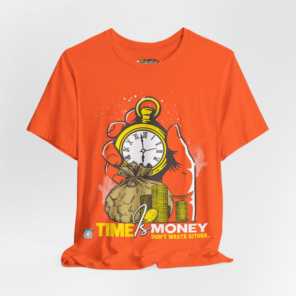 TIME IS MONEY Unisex Jersey Short Sleeve Tee