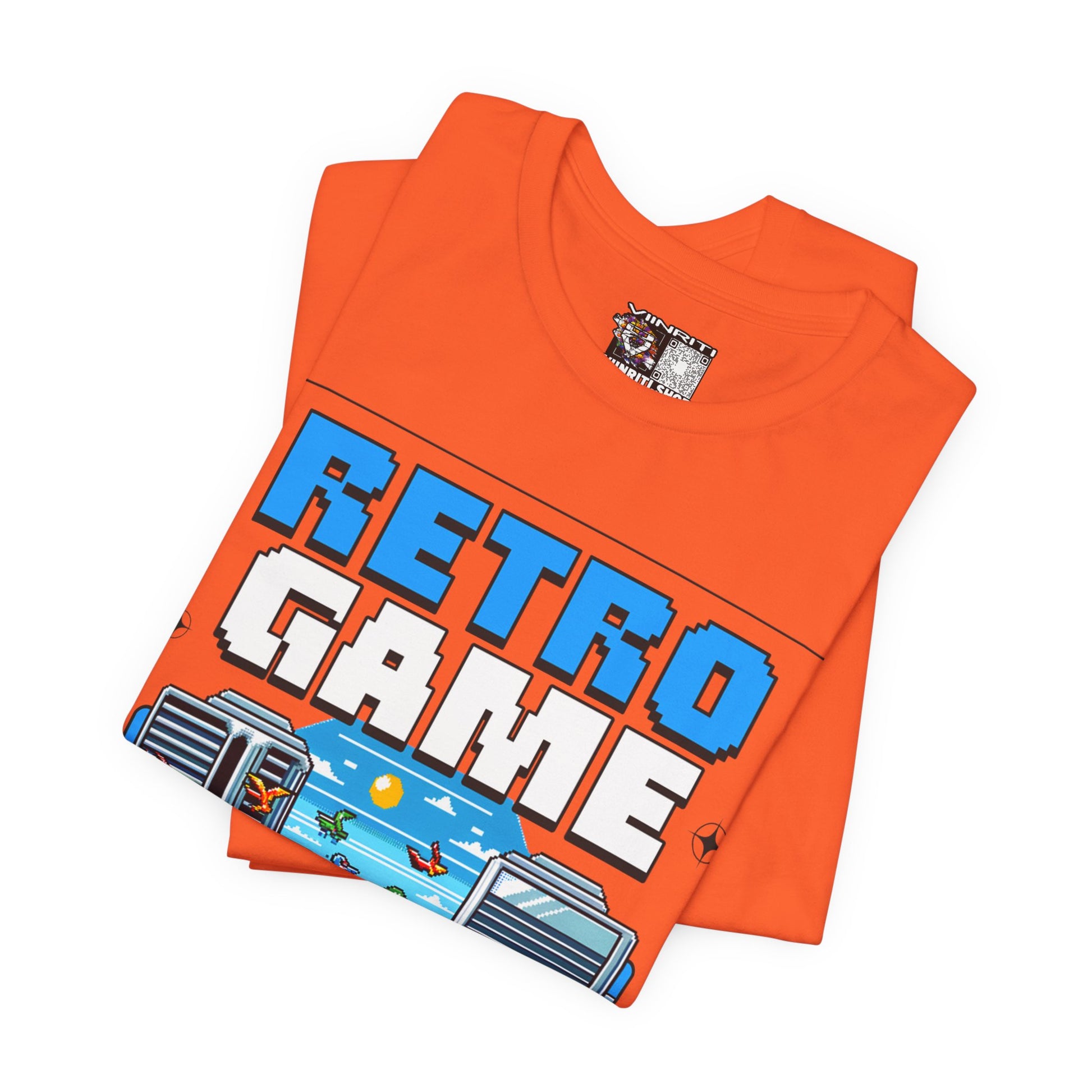Retro Game T‑Shirt — 8‑Bit Arcade Scene Tee