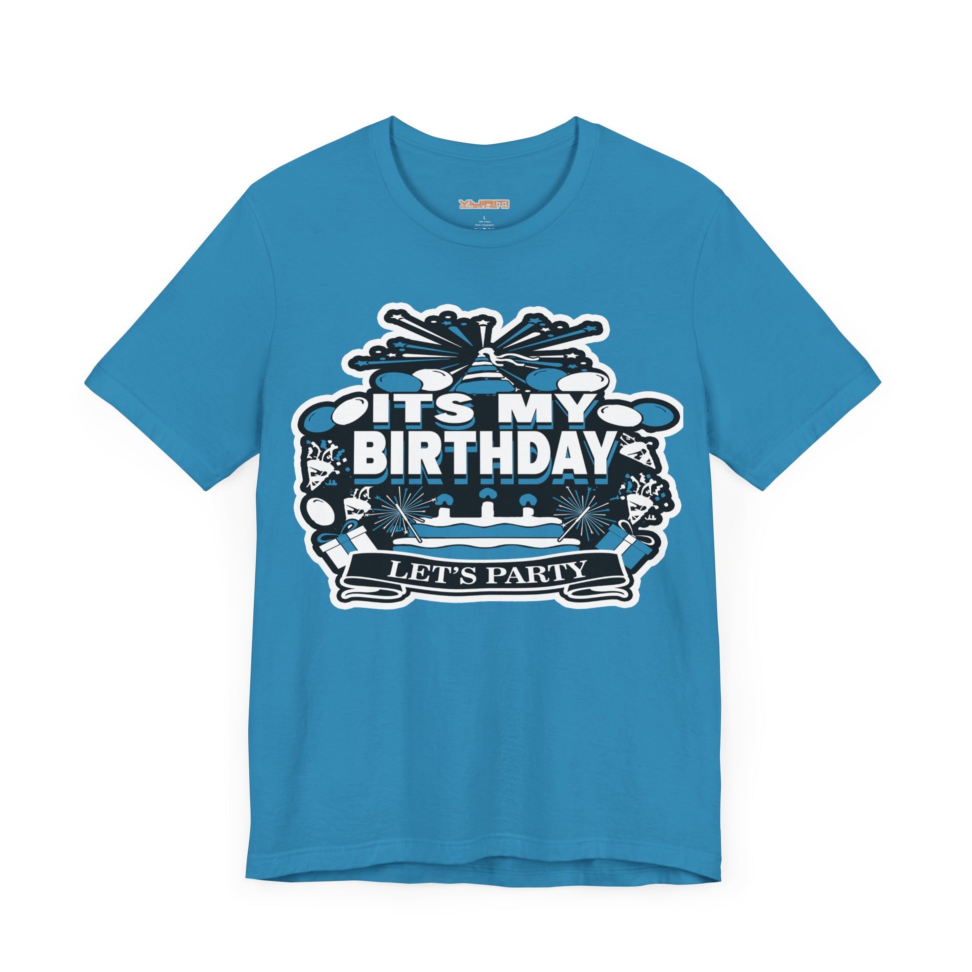 IT'S MY BIRTHDAY SHIRT MULTICOLOR