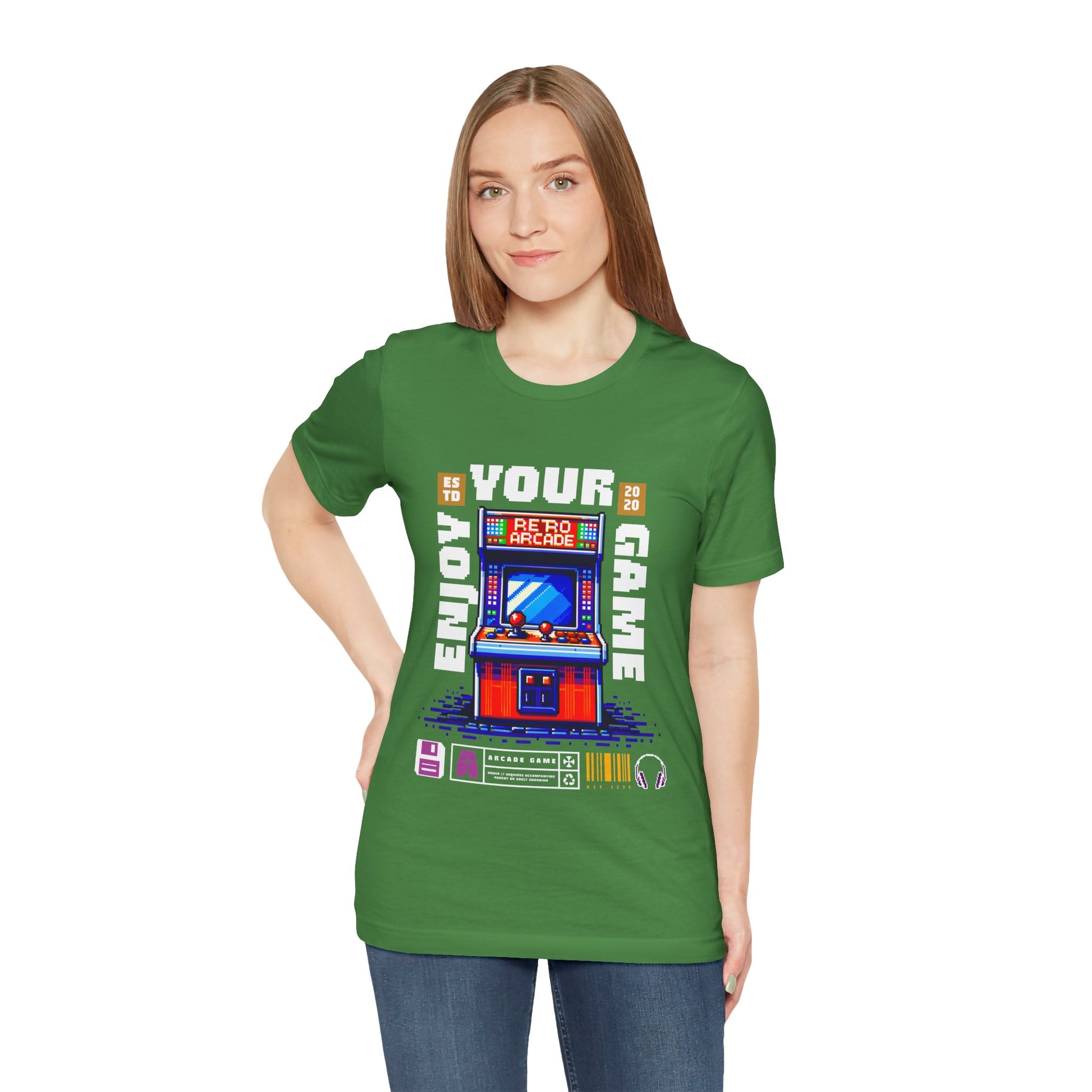 """"''Retro Arcade T-Shirt — Enjoy Your Game Vintage Gaming Tee