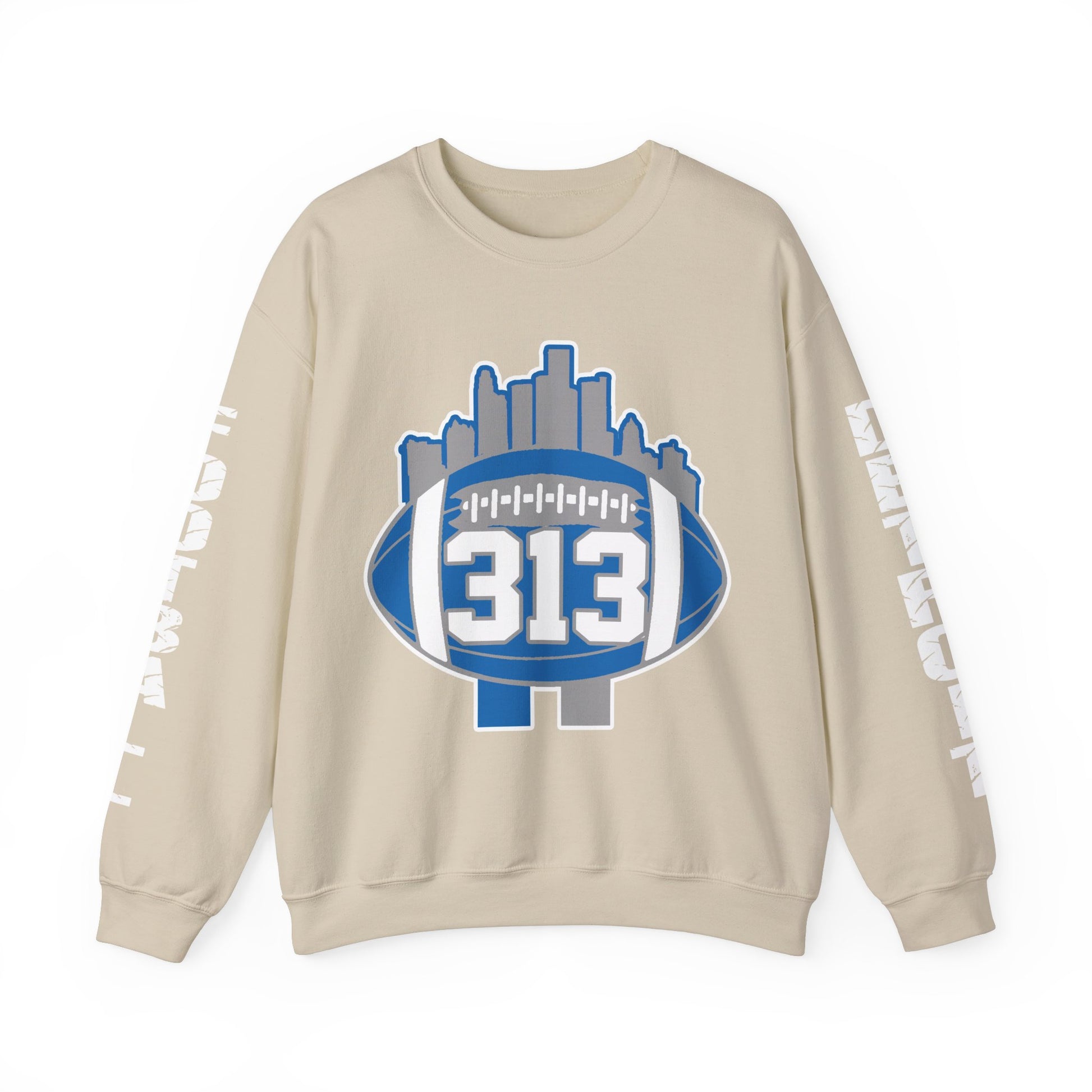 313 foot ball Crewneck Sweatshirt
