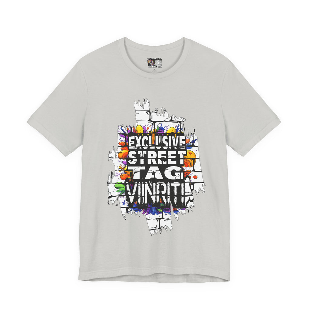 Viiriti Exclusive Street Tag Graffiti T-Shirt — "Exclusive Street Tag Vinnit" Urban Art Tee