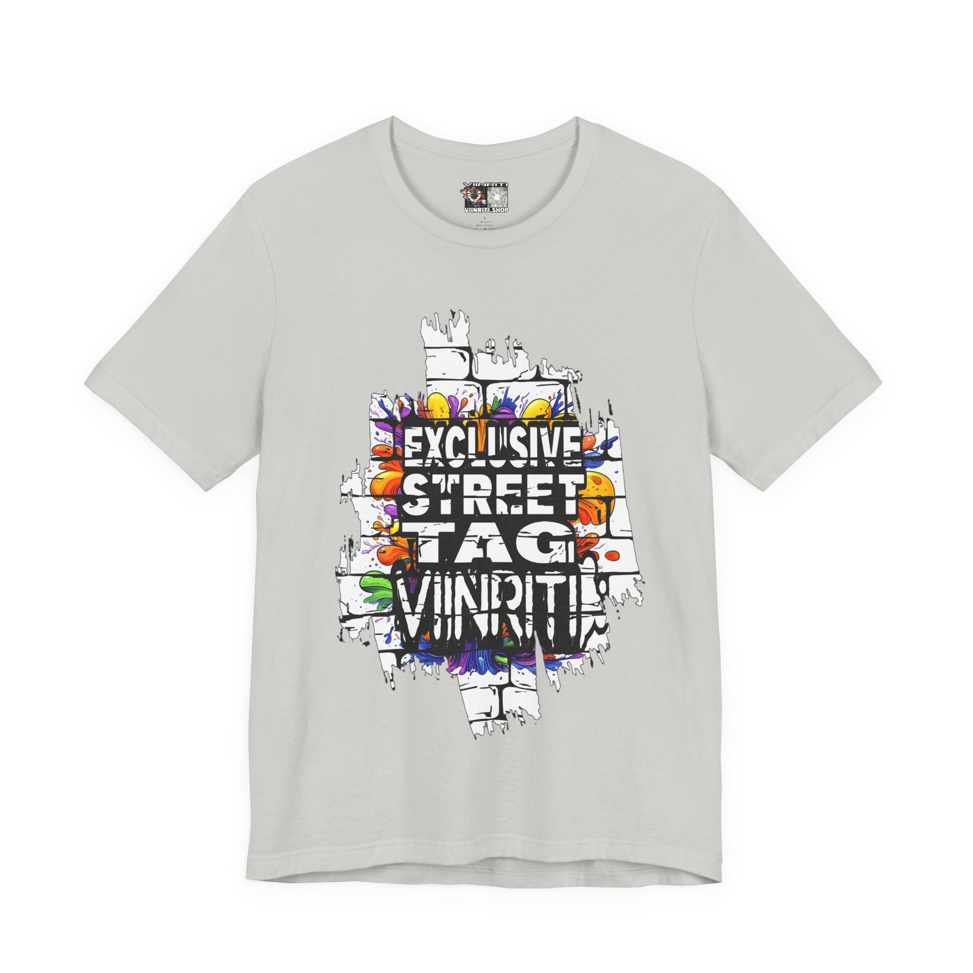 """"Viinriti Street Tag Graffiti Tee — "Exclusive Street Tag Vinniti" Graphic T-Shirt