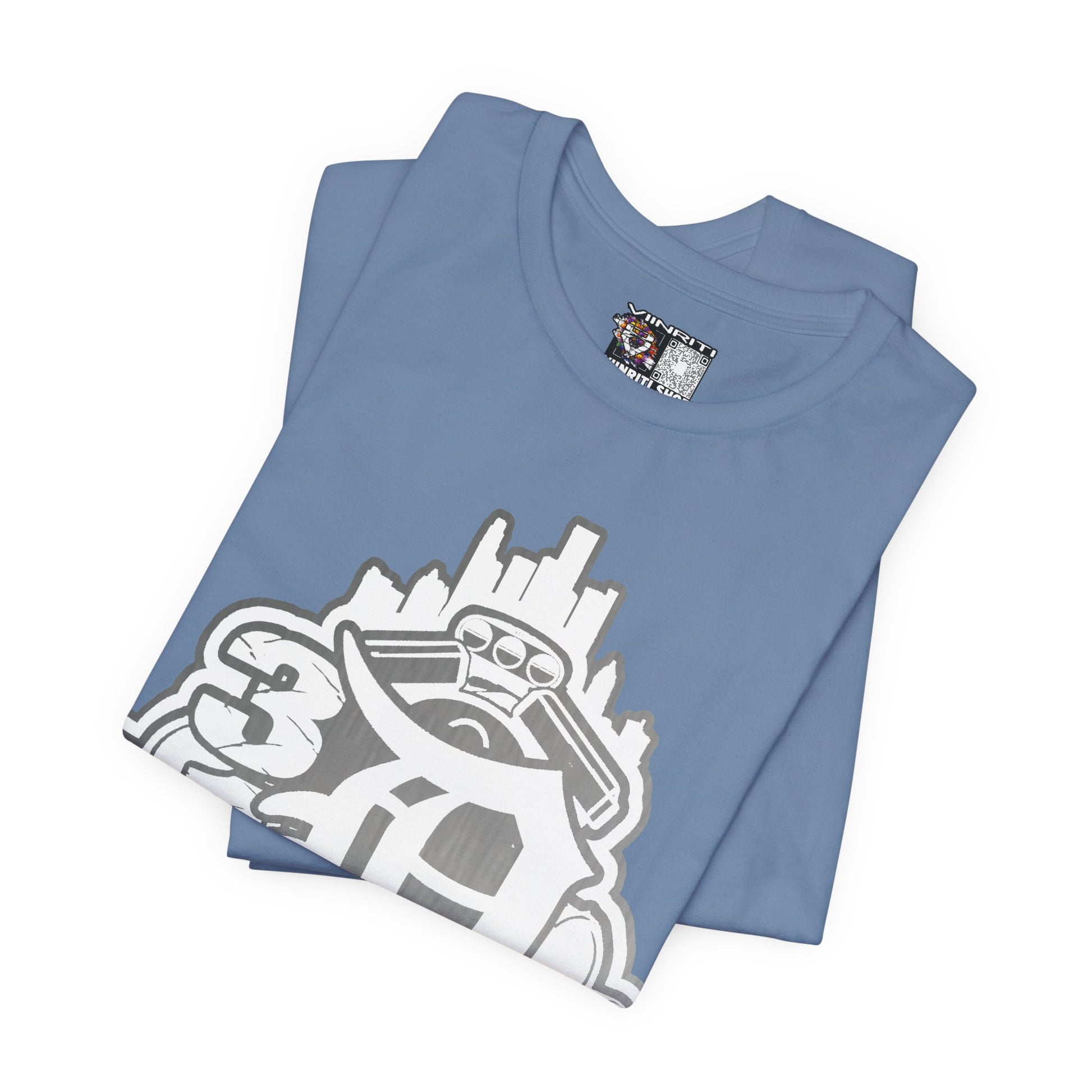 Detroit Vintage Logo T-Shirt — D City Skyline Emblem