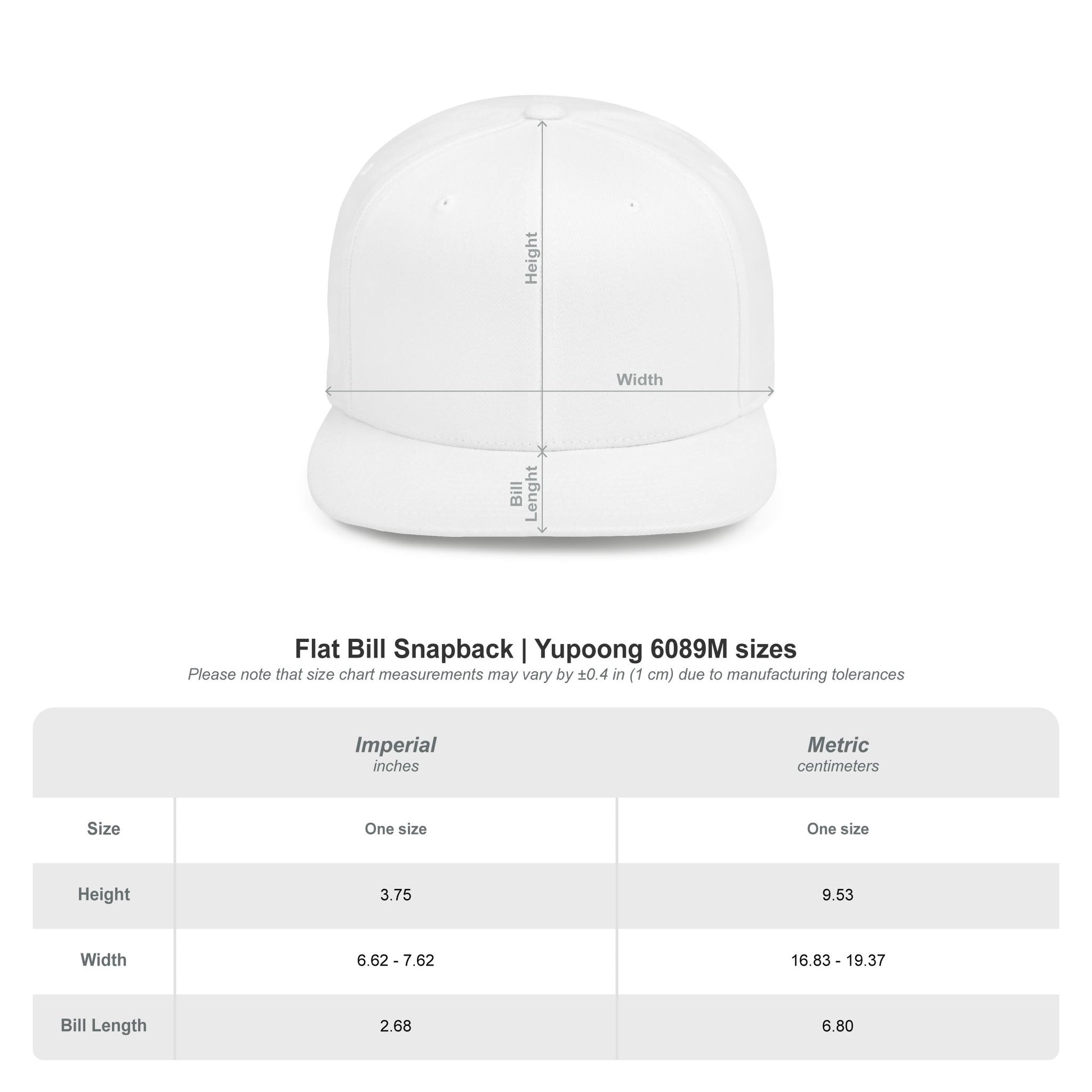 """""VIINRITI Flat Bill Snapback Hat – Minimal Streetwear Cap