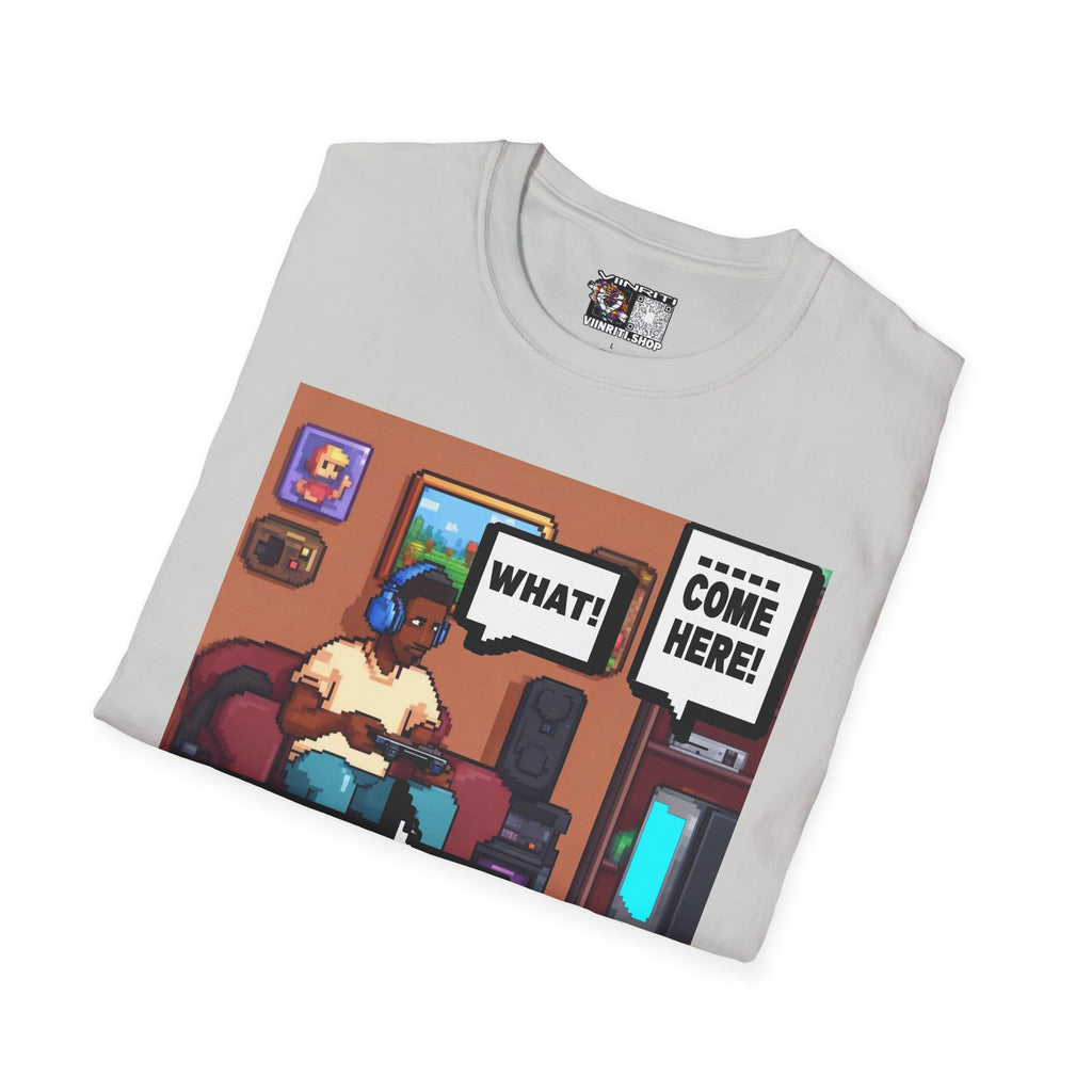 Gamer Comic Tee — "I'm Trying to Play the Game" Graphic T-Shirt