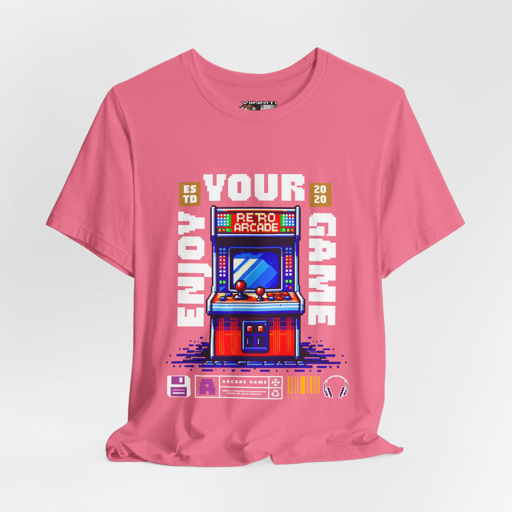 """"''Retro Arcade T-Shirt — Enjoy Your Game Vintage Gaming Tee
