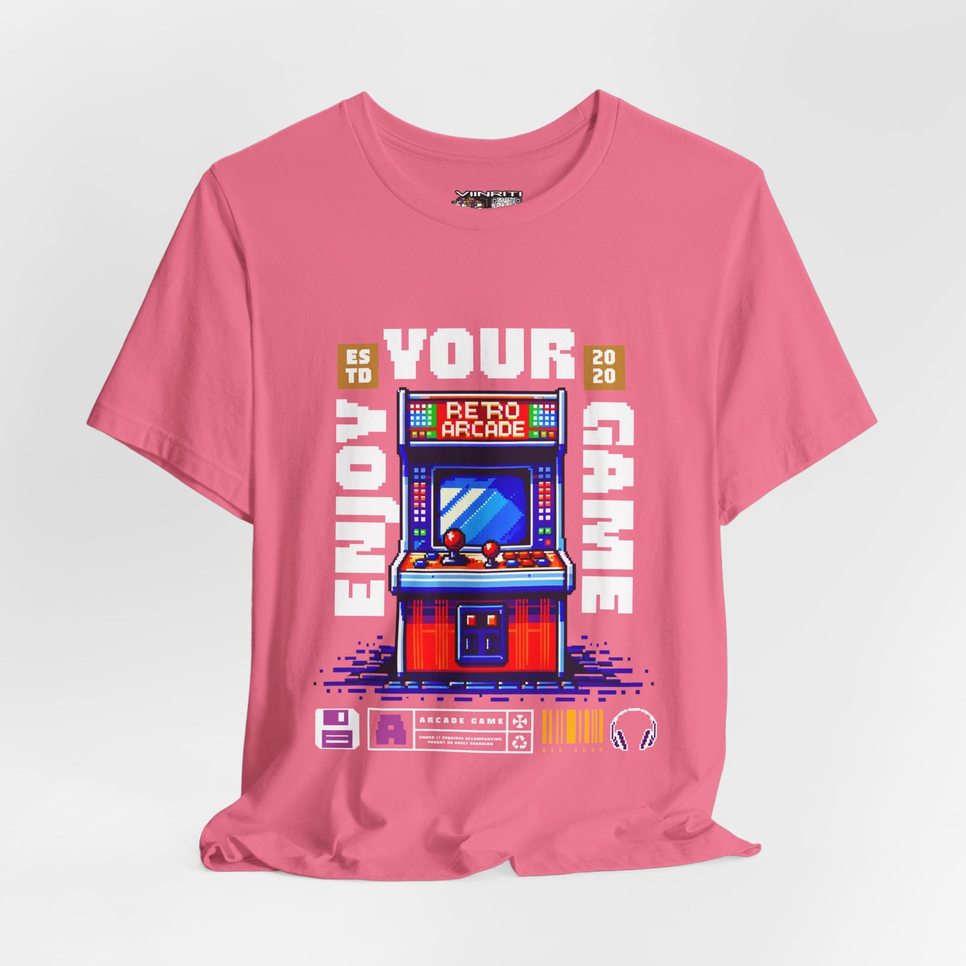 """"''Retro Arcade T-Shirt — Enjoy Your Game Vintage Gaming Tee