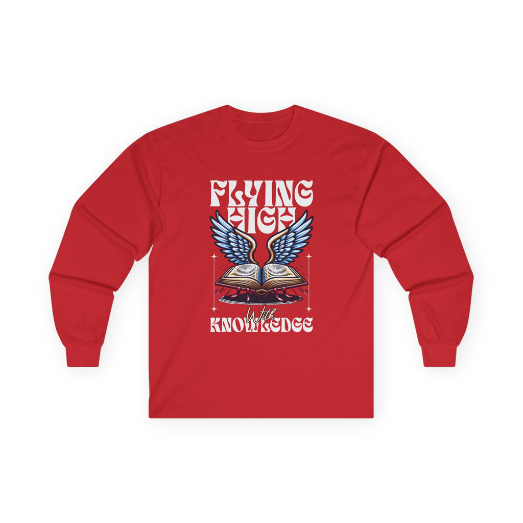 Flying High Knowledge Long Sleeve Tee