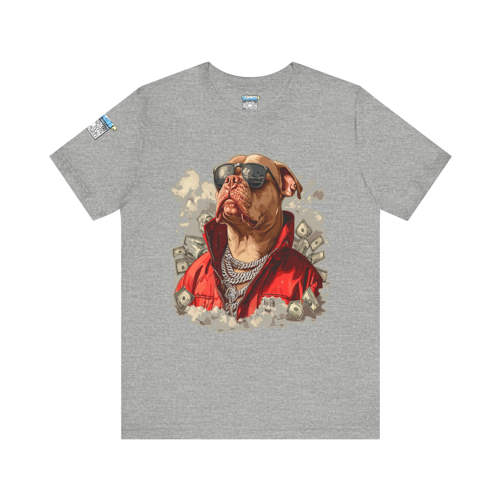Cool Dog Swagger Tee - Stylish Pet Lover Shirt, Hip Hop Animal Art, Unisex Graphic T-Shirt, Gift for Dog Lovers, Trendy Everyday Wear