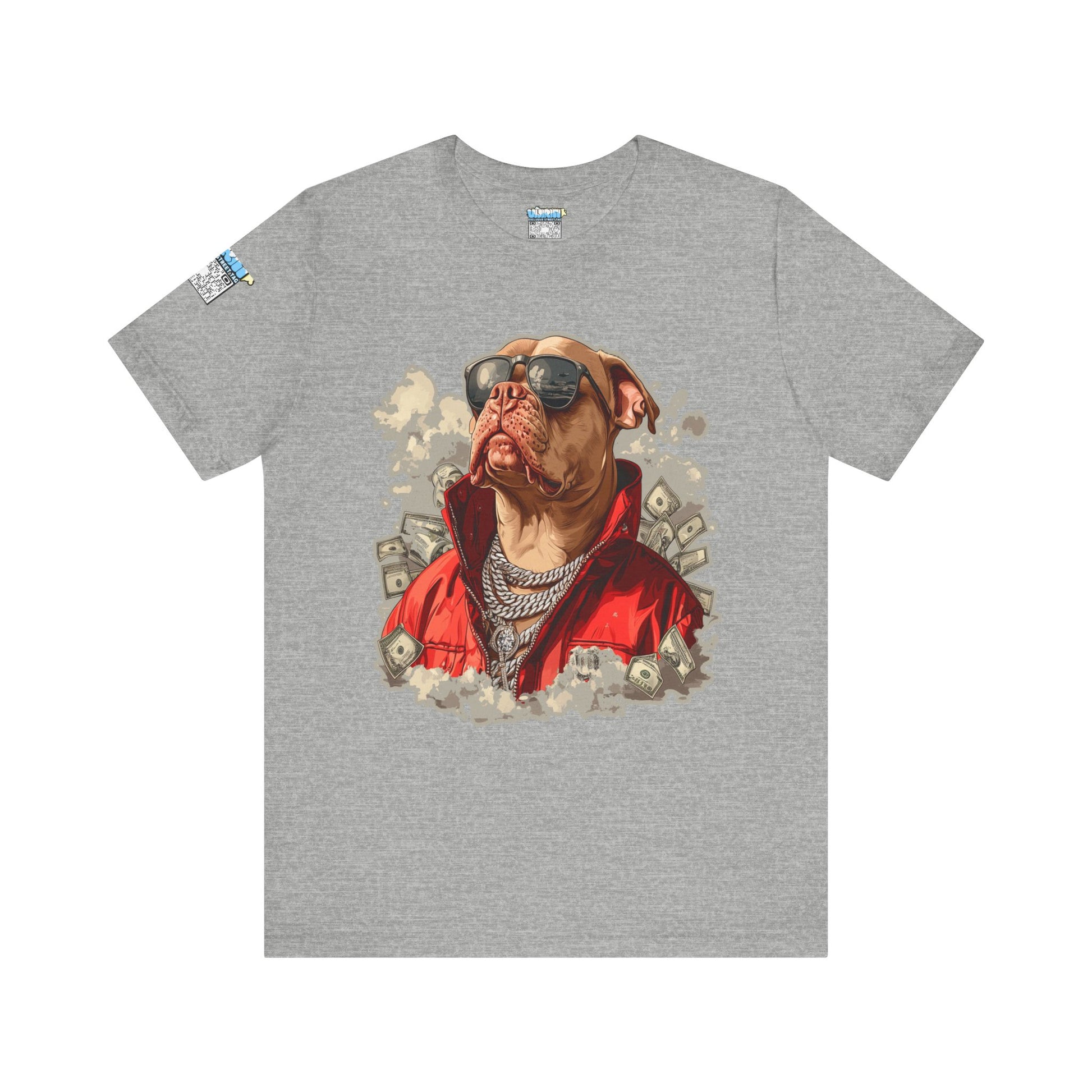 Cool Dog Swagger Tee - Stylish Pet Lover Shirt, Hip Hop Animal Art, Unisex Graphic T-Shirt, Gift for Dog Lovers, Trendy Everyday Wear