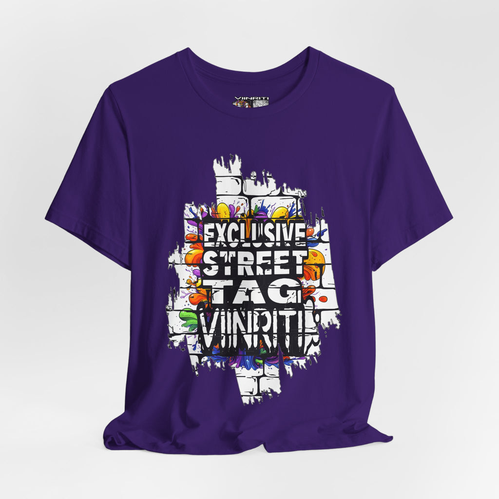 Viiriti Exclusive Street Tag Graffiti T-Shirt — "Exclusive Street Tag Vinnit" Urban Art Tee