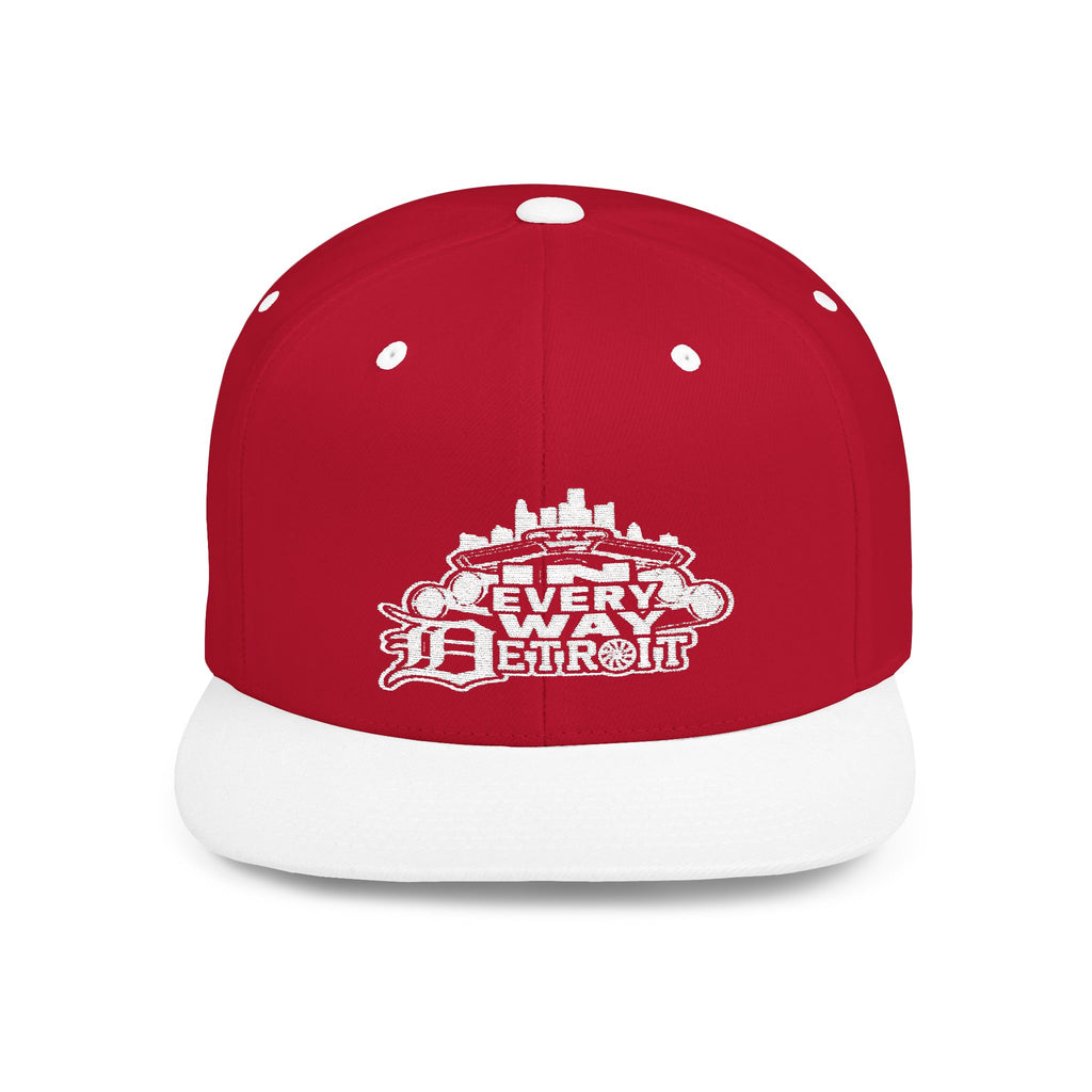 In every way detroit detroit Flat Bill Snapback