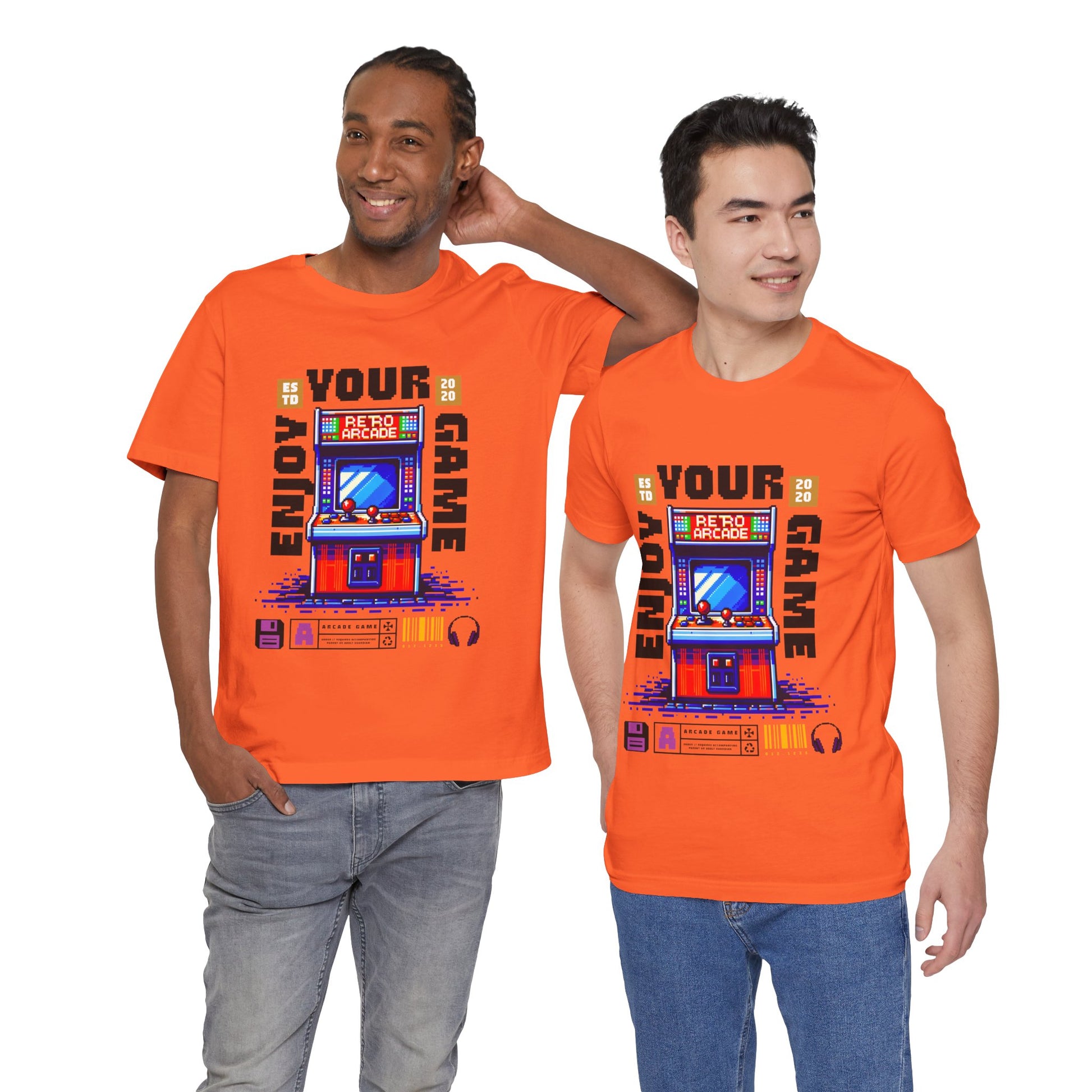 """"''Retro Arcade T-Shirt — Enjoy Your Game Vintage Gaming Tee