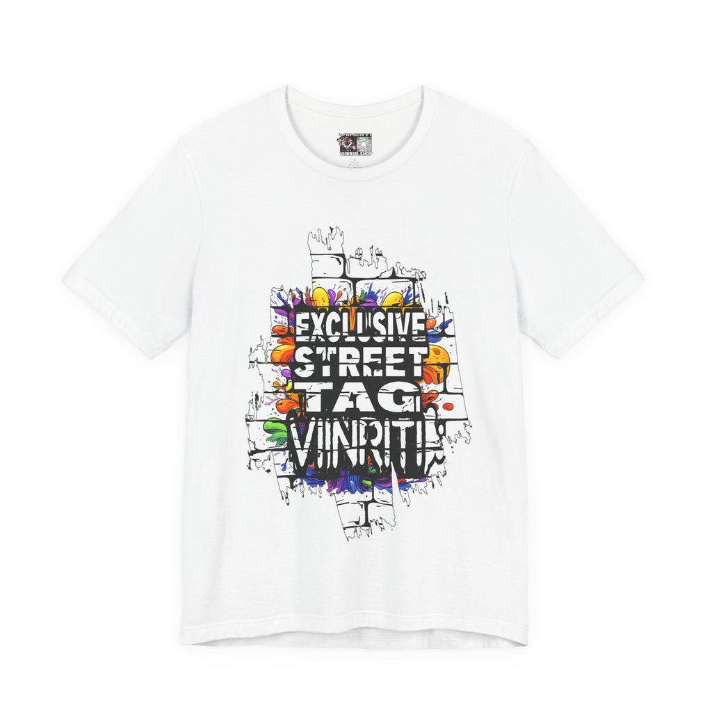 Viiriti Exclusive Street Tag Graffiti T-Shirt — "Exclusive Street Tag Vinnit" Urban Art Tee