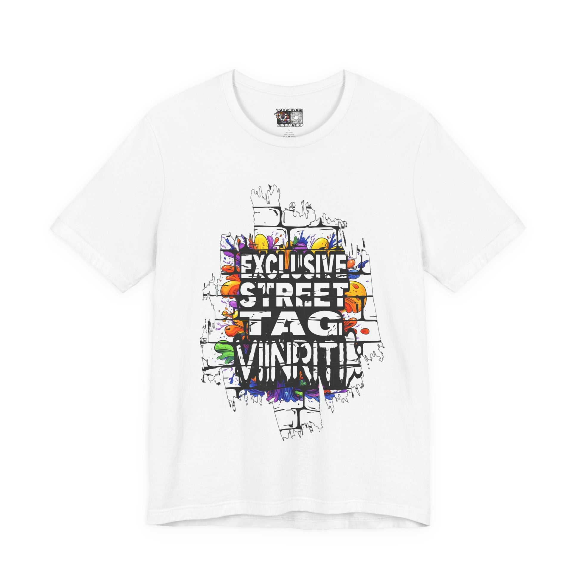 """"Viinriti Street Tag Graffiti Tee — "Exclusive Street Tag Vinniti" Graphic T-Shirt