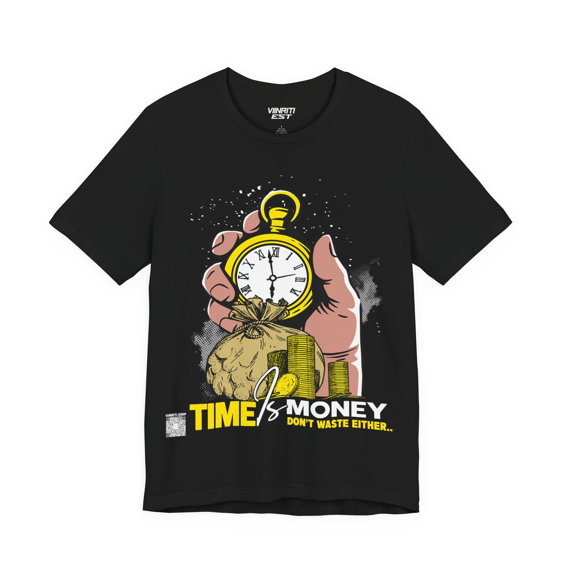 TIME IS MONEY Unisex Jersey Short Sleeve Tee