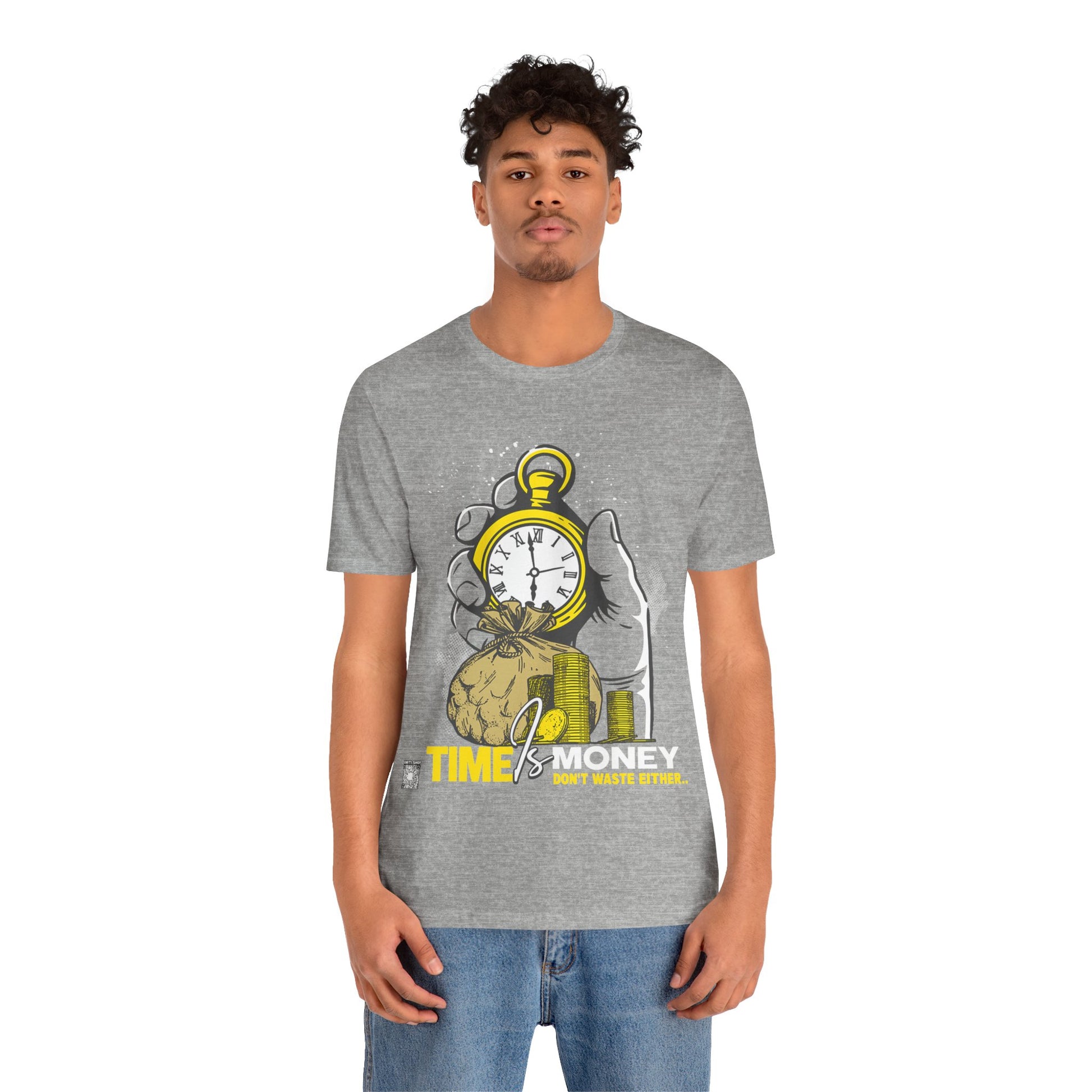 TIME IS MONEY Unisex Jersey Short Sleeve Tee
