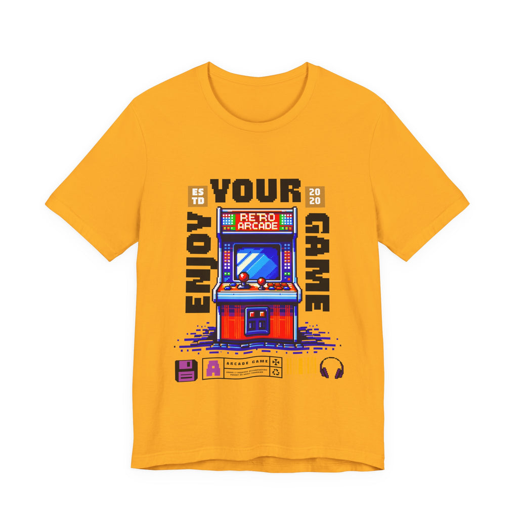 """"''Retro Arcade T-Shirt — Enjoy Your Game Vintage Gaming Tee