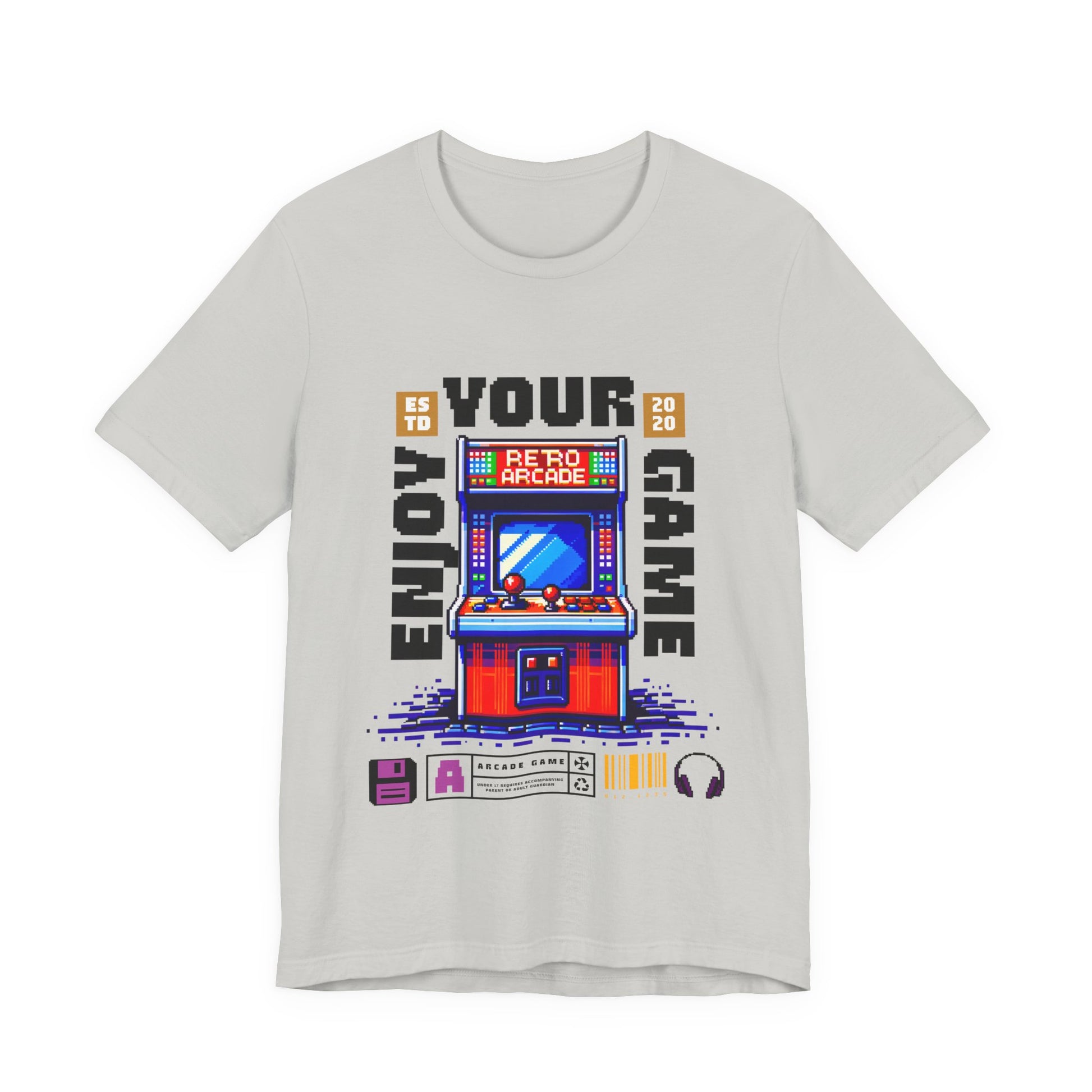 """"''Retro Arcade T-Shirt — Enjoy Your Game Vintage Gaming Tee
