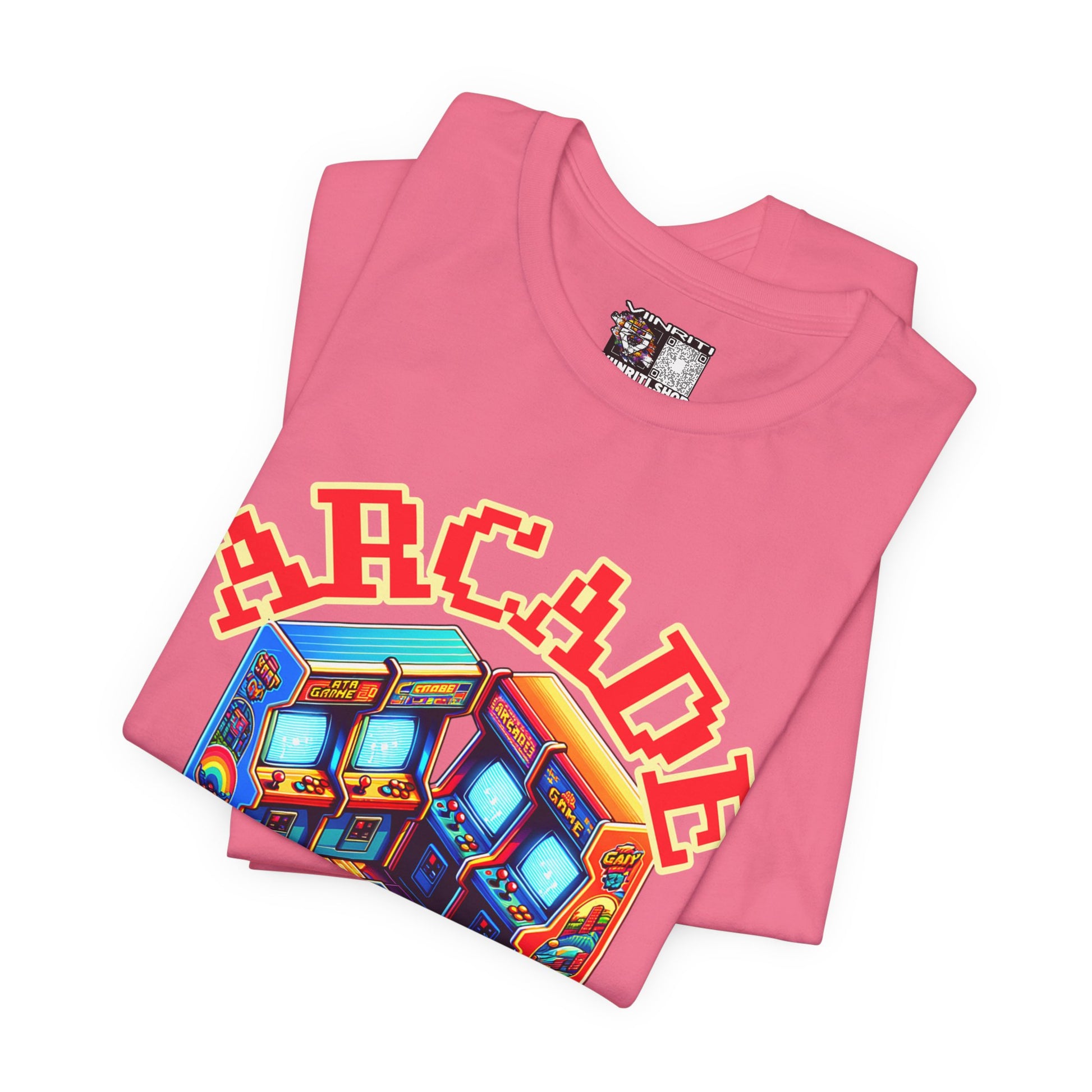 Arcade Game Time Tee — Retro Pixel Arcade Gaming T-Shirt