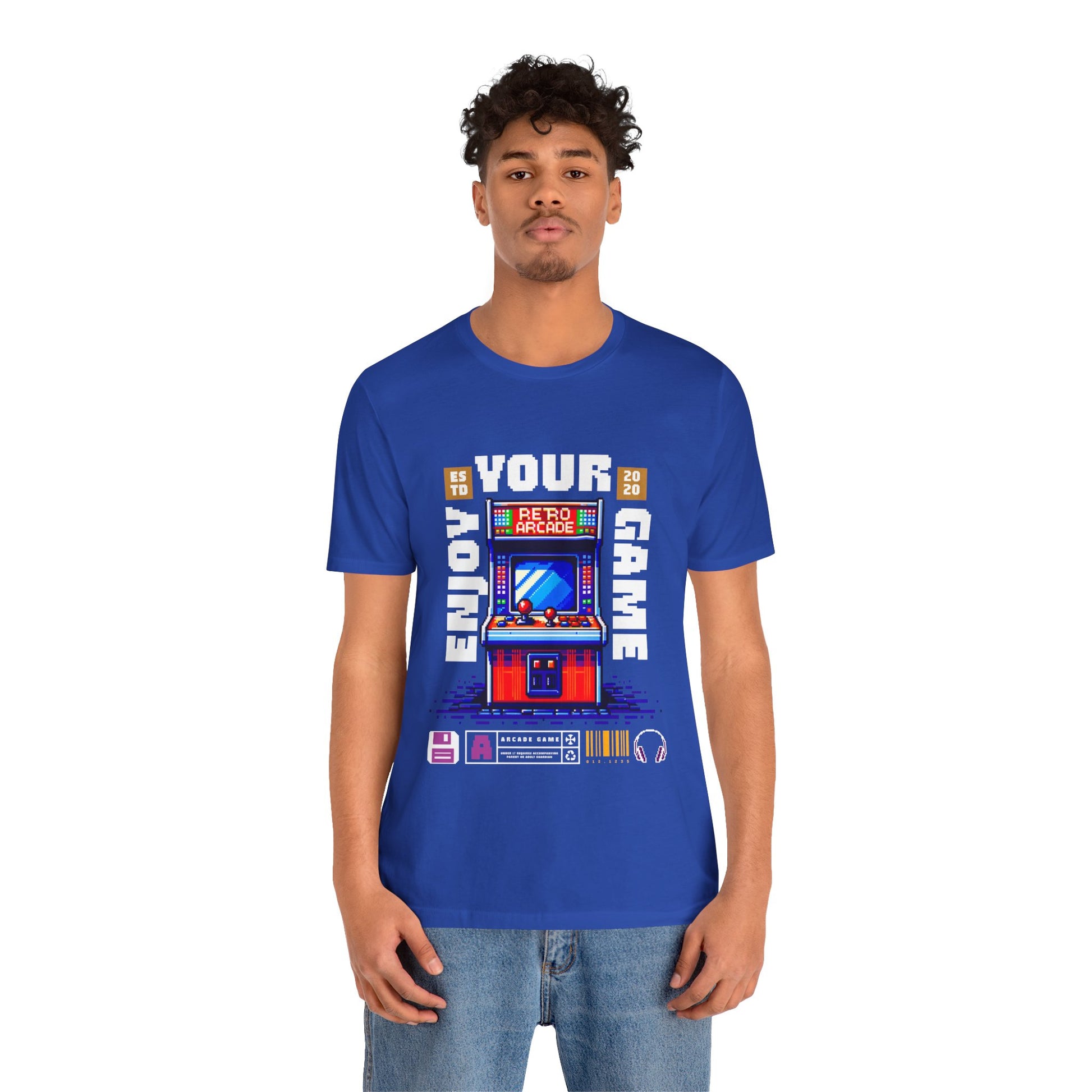 """"''Retro Arcade T-Shirt — Enjoy Your Game Vintage Gaming Tee