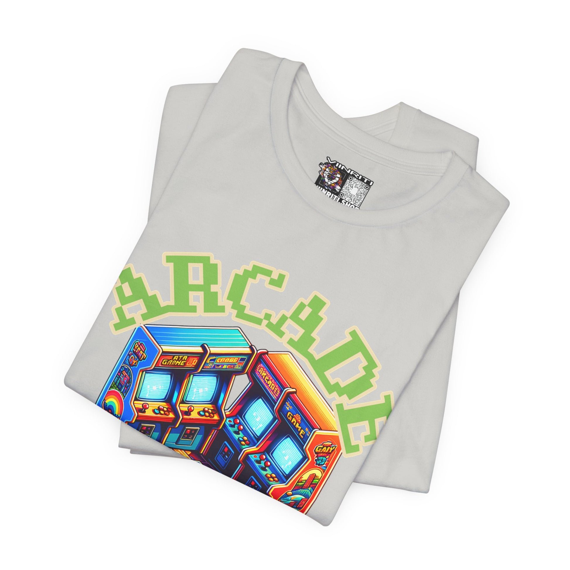 Arcade Game Time Tee — Retro Pixel Arcade Gaming T-Shirt