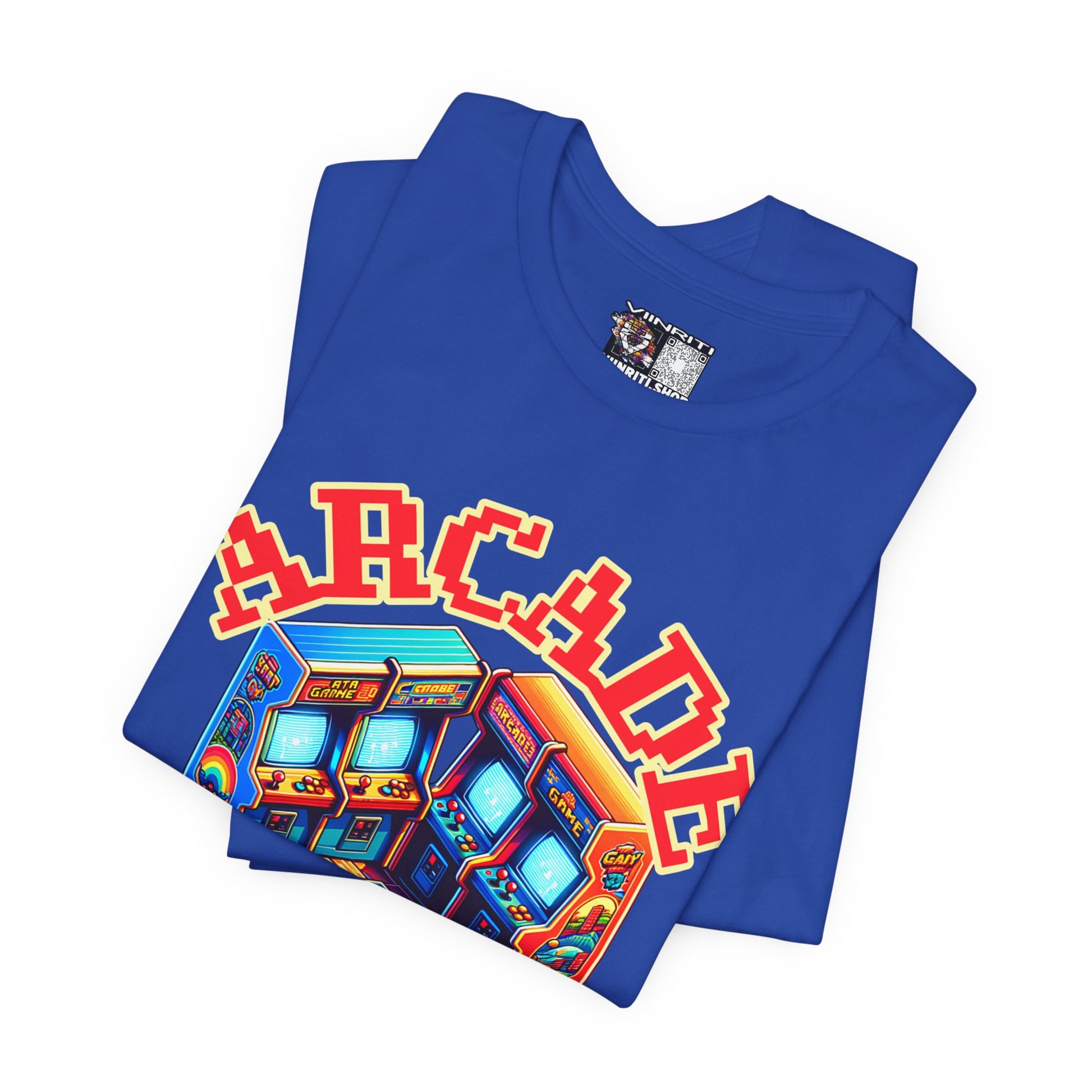 Arcade Game Time Tee — Retro Pixel Arcade Gaming T-Shirt