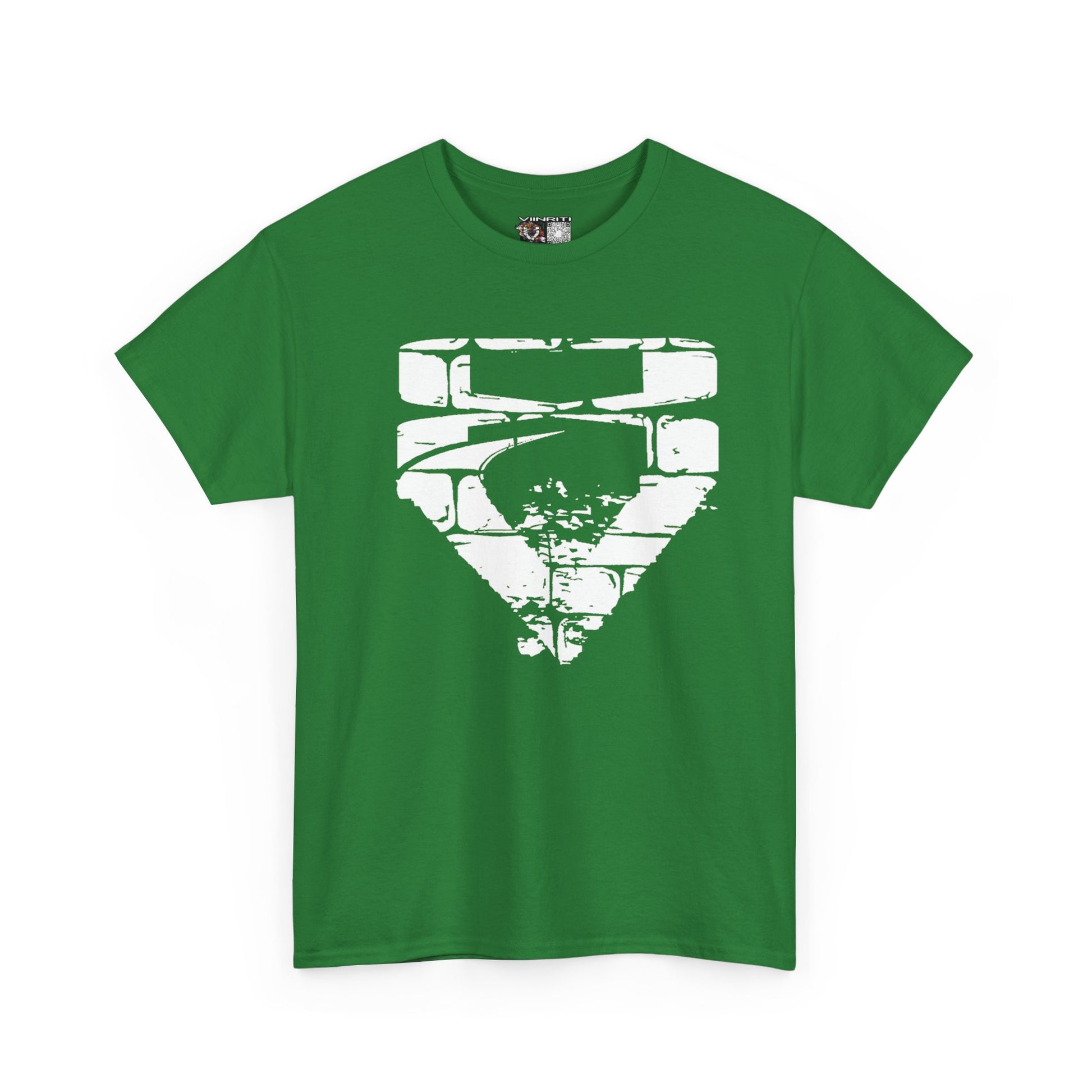 """"VIINRITI Snake Head Graphic Tee — Fierce Black Snake Illustration T-Shirt
