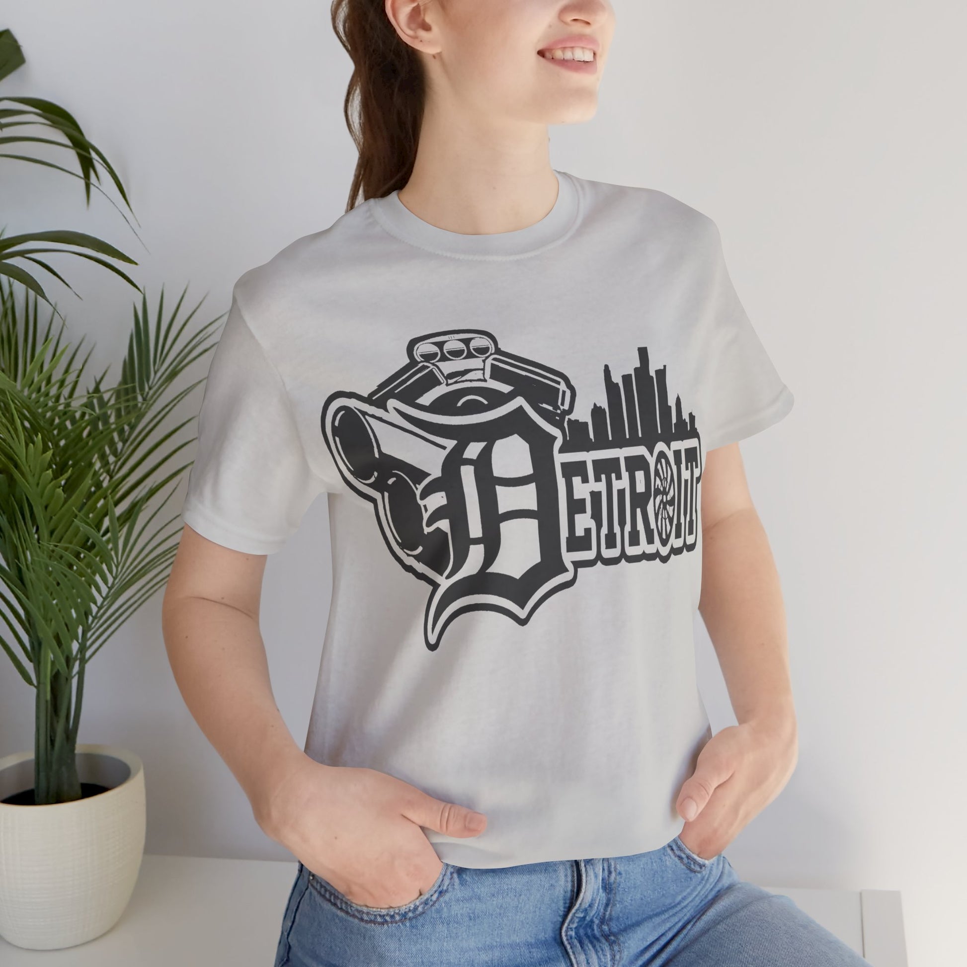 Detroit Skyline Tee — Vintage Motor City Logo T-Shirt