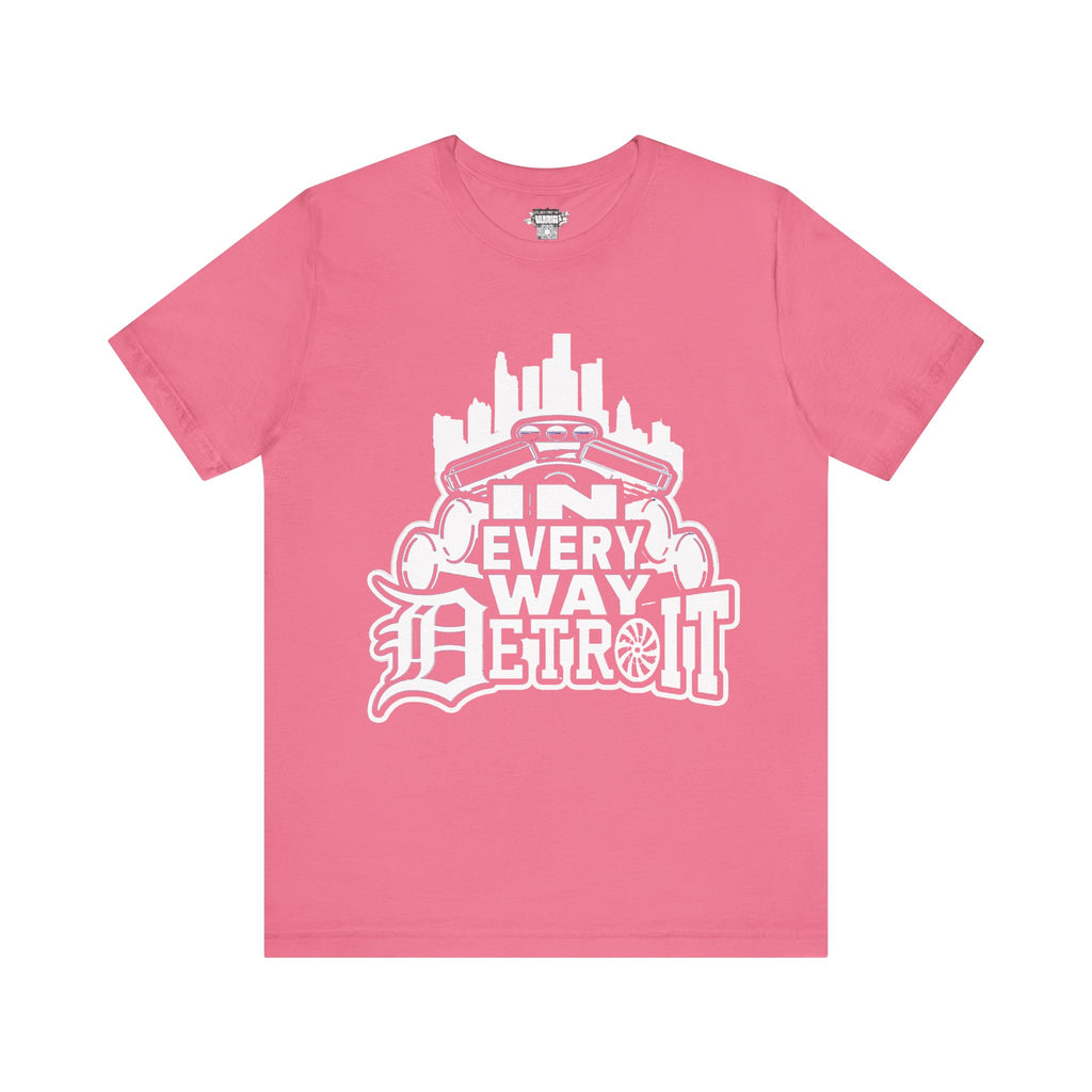 Detroit Big Pipes Unisex Tee, City Pride Shirt, Automotive Enthusiast Top, Casual Wear, Gift for Detroit Lovers
