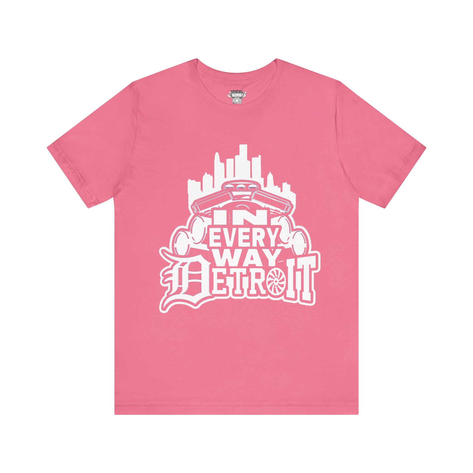 Detroit Big Pipes Unisex Tee, City Pride Shirt, Automotive Enthusiast Top, Casual Wear, Gift for Detroit Lovers
