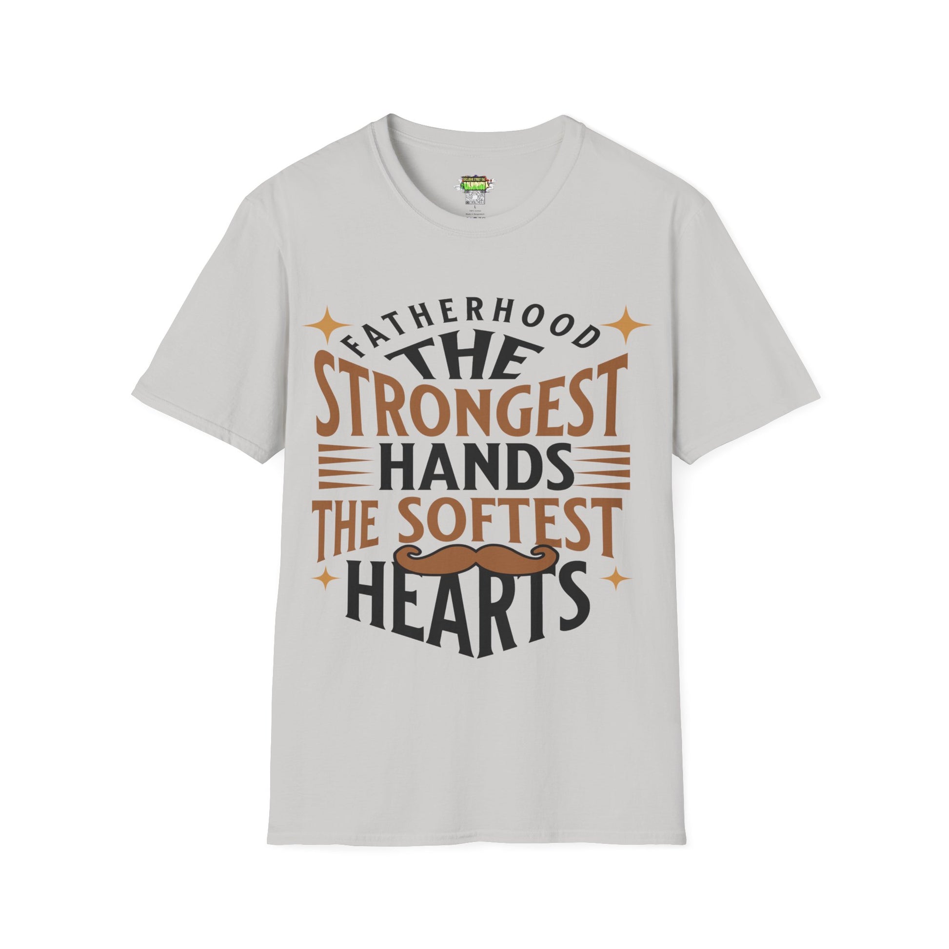 Fatherhood T-Shirt, Softstyle Tee for Dads, Gifts for Father's Day, Casual Wear, Unique Men’s Apparel, Family Celebration Top