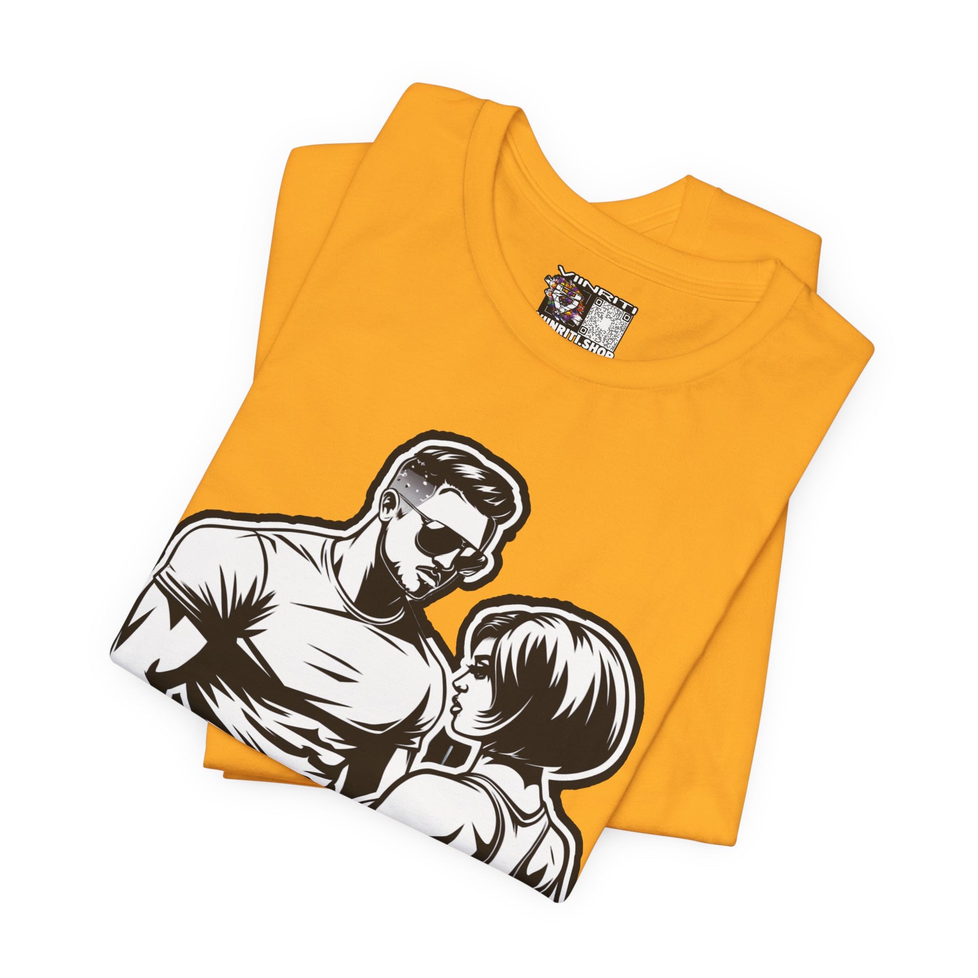 Fitness Humor Men's Tee – 'I’m a Man That Likes the Girls That Be in the Gym'