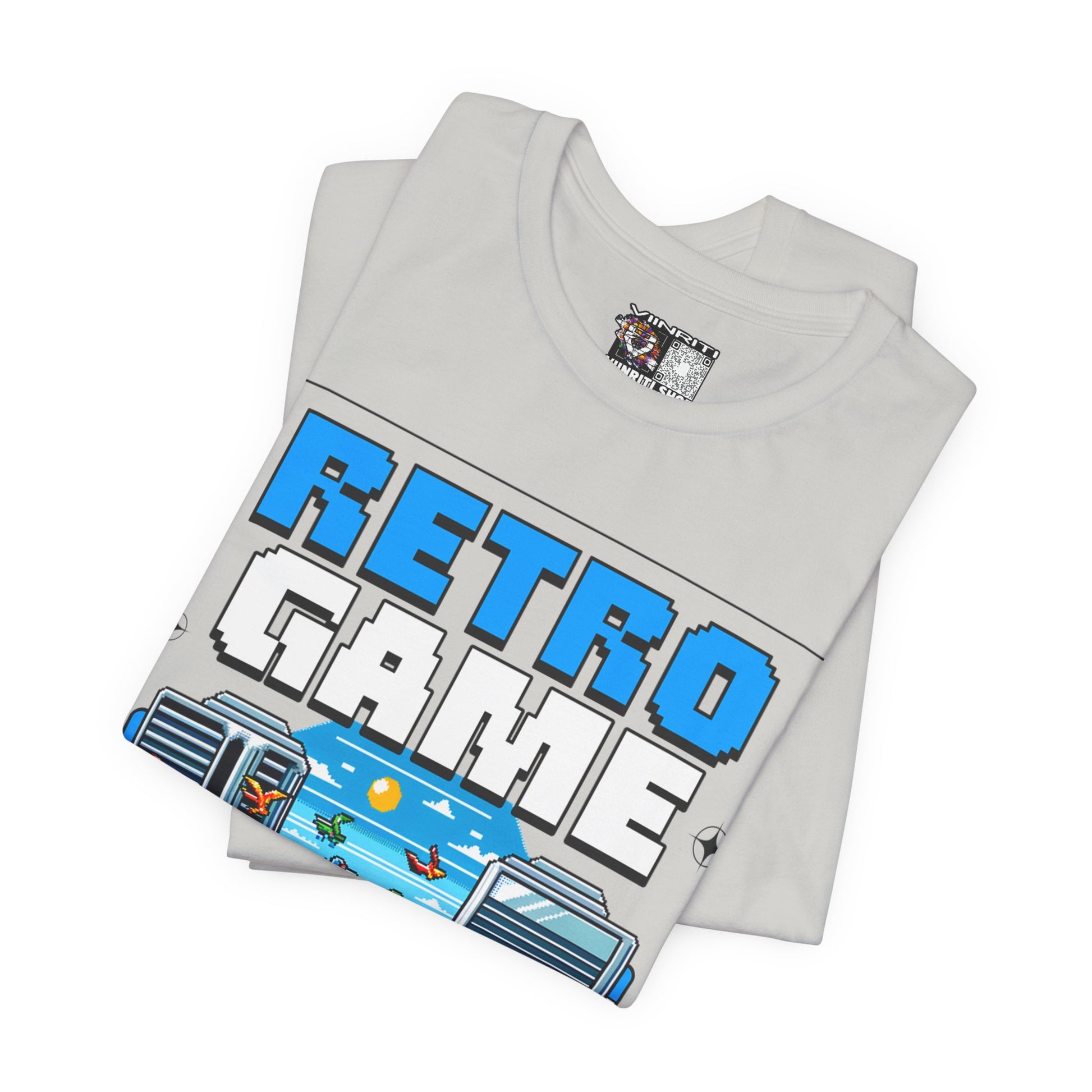 Retro Game T‑Shirt — 8‑Bit Arcade Scene Tee