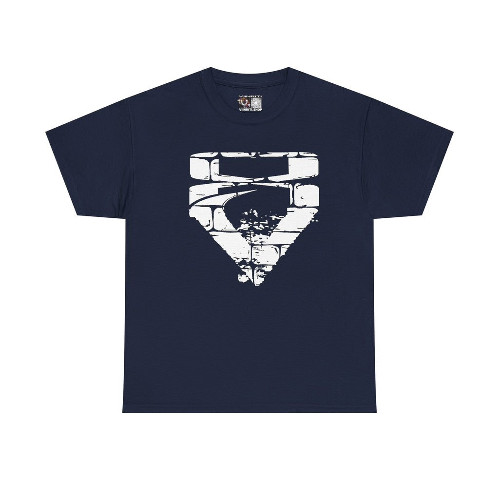 """"VIINRITI Snake Head Graphic Tee — Fierce Black Snake Illustration T-Shirt