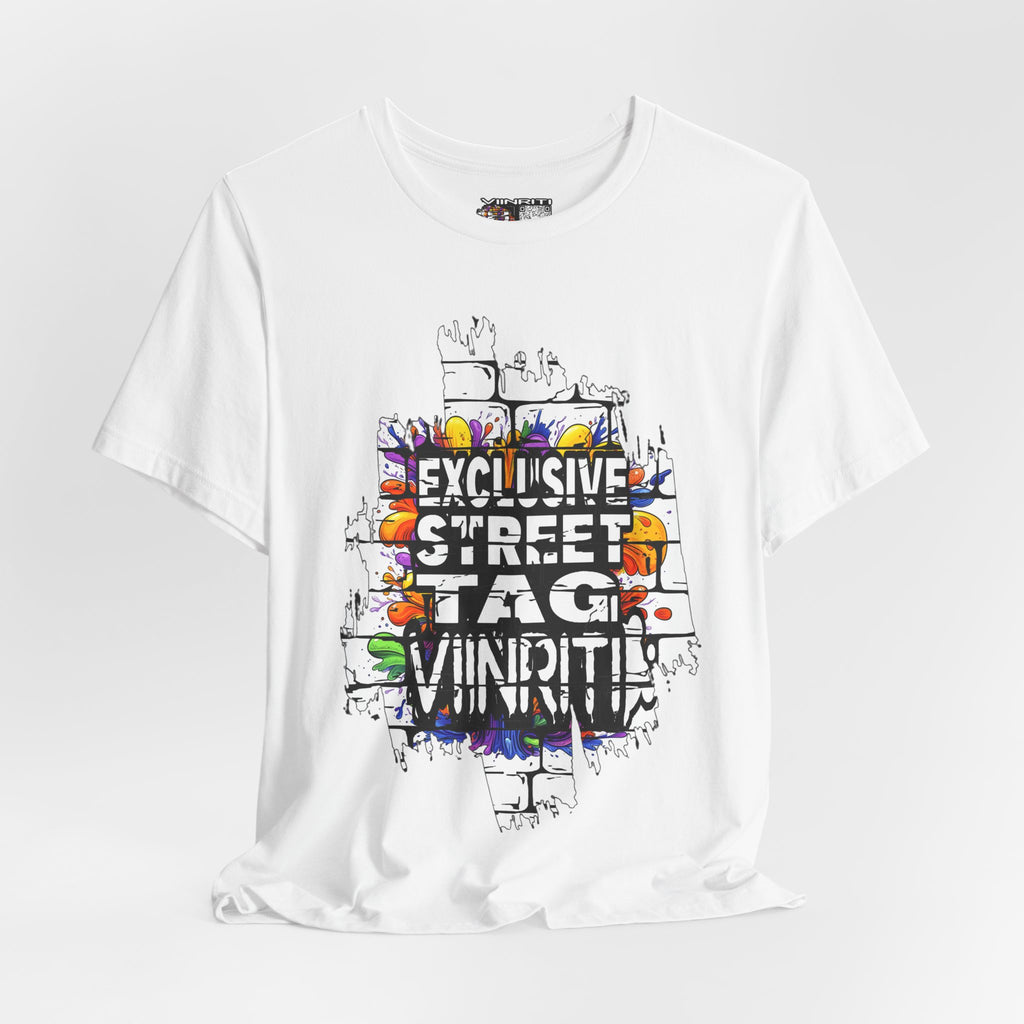 Viiriti Exclusive Street Tag Graffiti T-Shirt — "Exclusive Street Tag Vinnit" Urban Art Tee