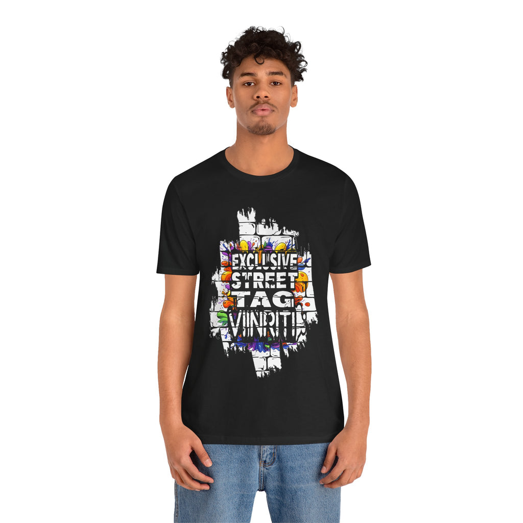 Viiriti Exclusive Street Tag Graffiti T-Shirt — "Exclusive Street Tag Vinnit" Urban Art Tee