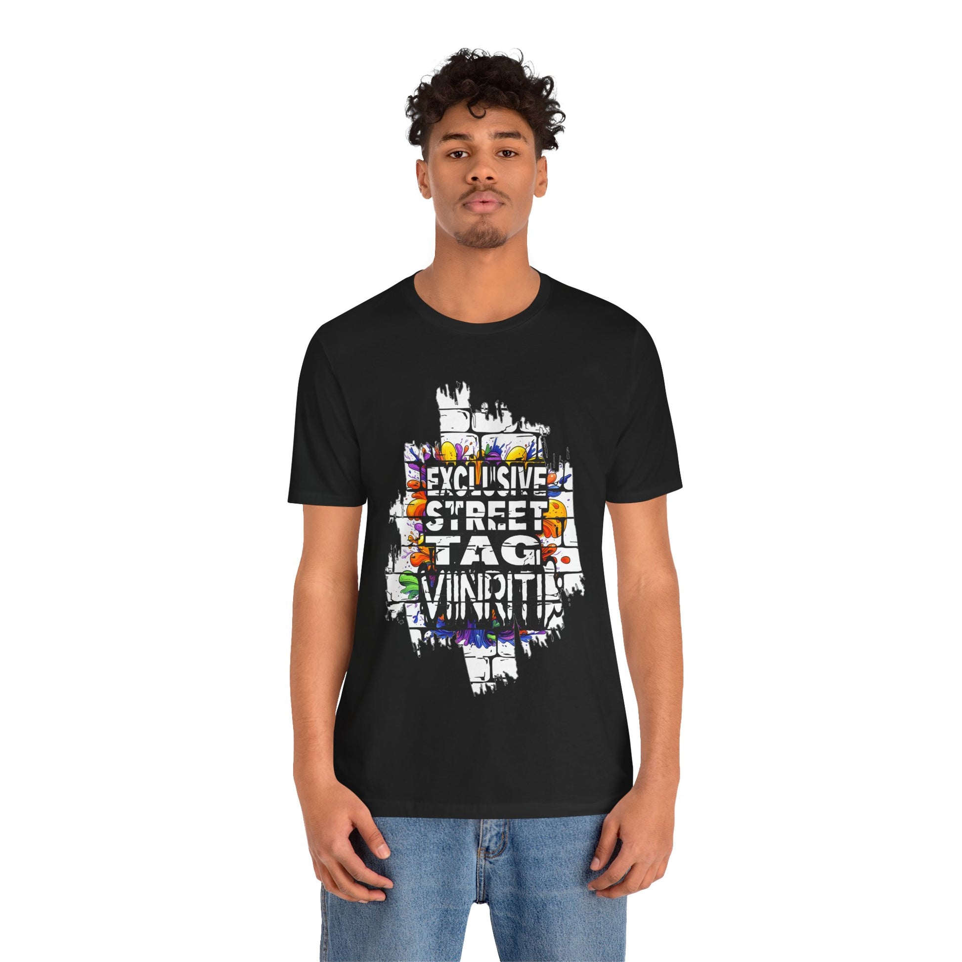 """"Viinriti Street Tag Graffiti Tee — "Exclusive Street Tag Vinniti" Graphic T-Shirt