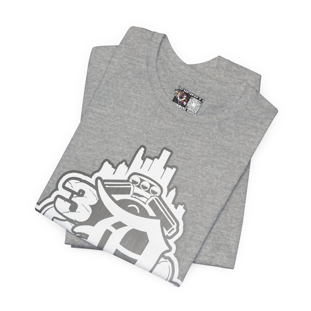Detroit Vintage Logo T-Shirt — D City Skyline Emblem