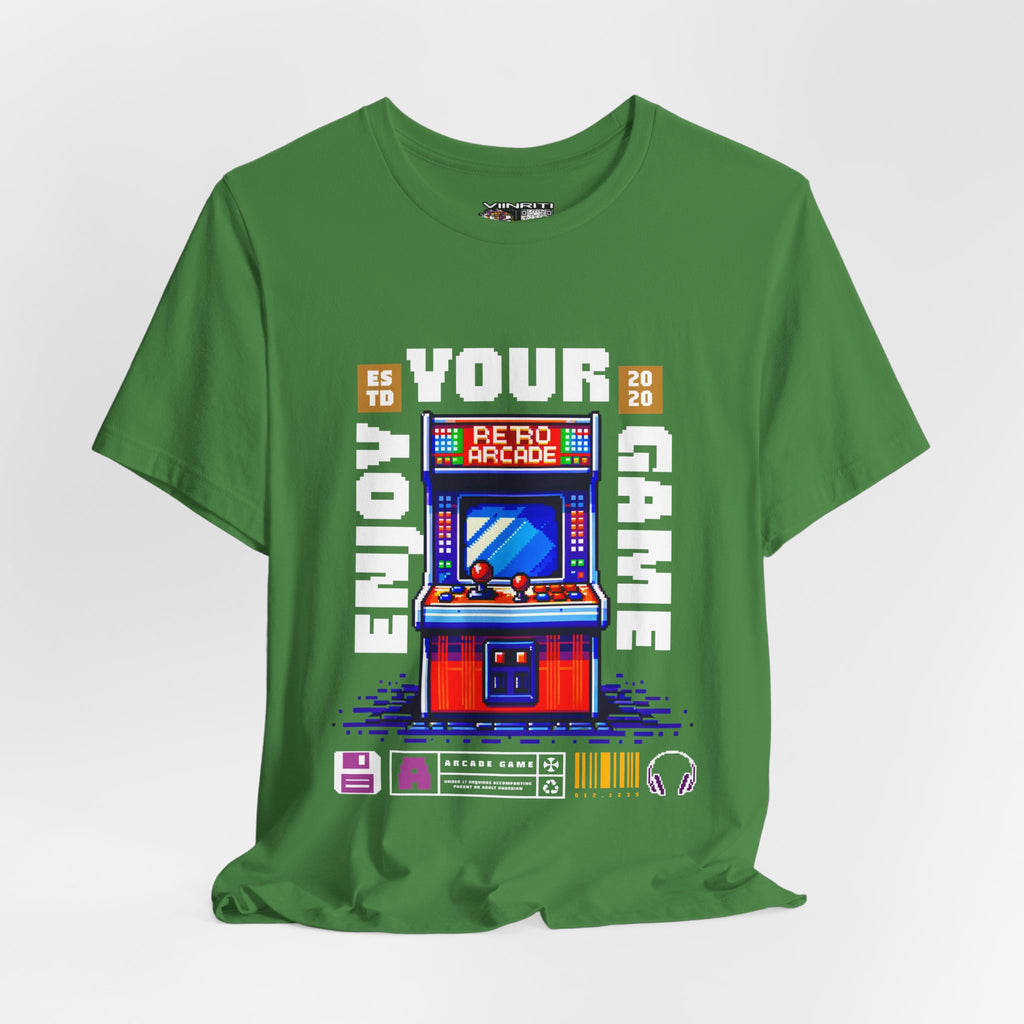 """"''Retro Arcade T-Shirt — Enjoy Your Game Vintage Gaming Tee