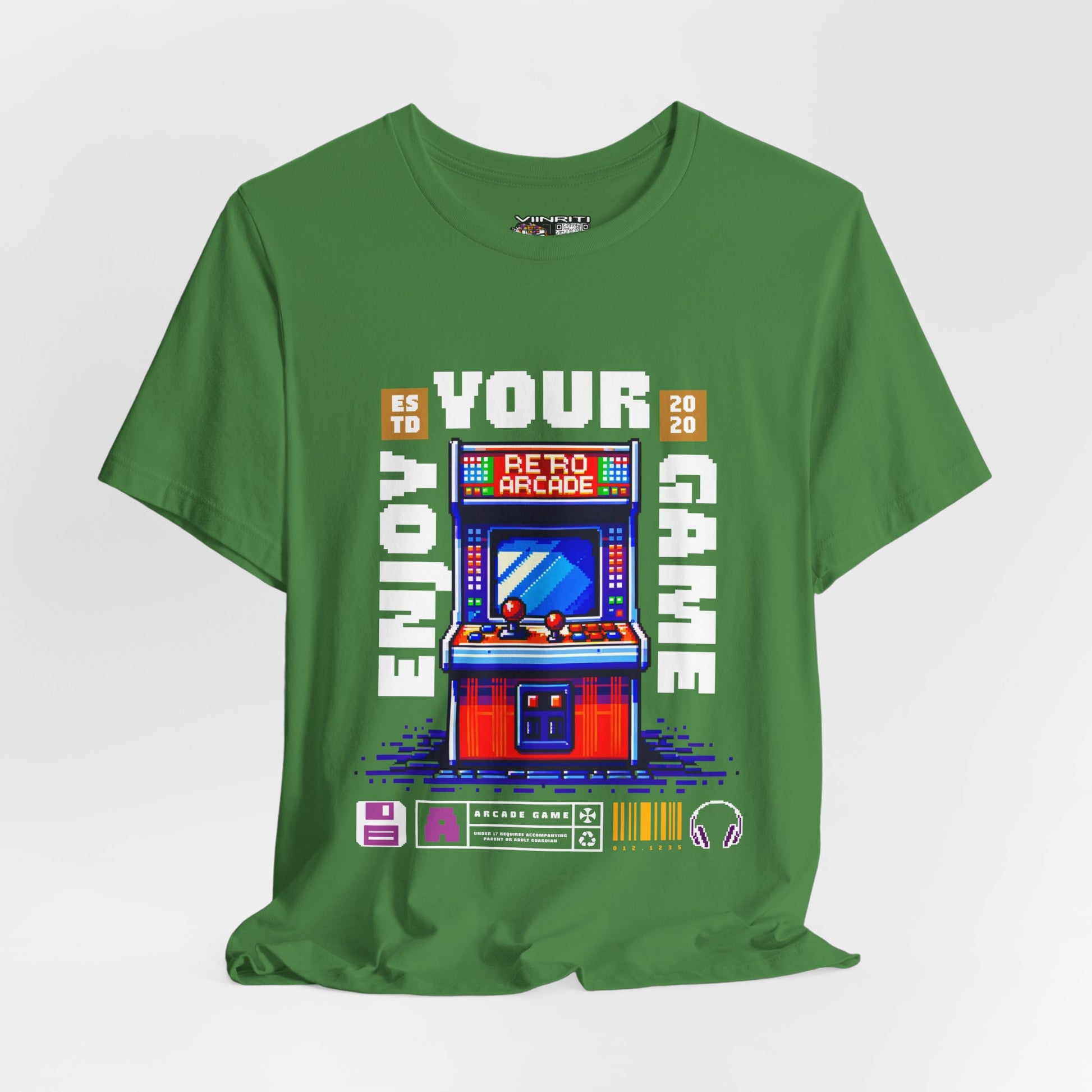 """"''Retro Arcade T-Shirt — Enjoy Your Game Vintage Gaming Tee